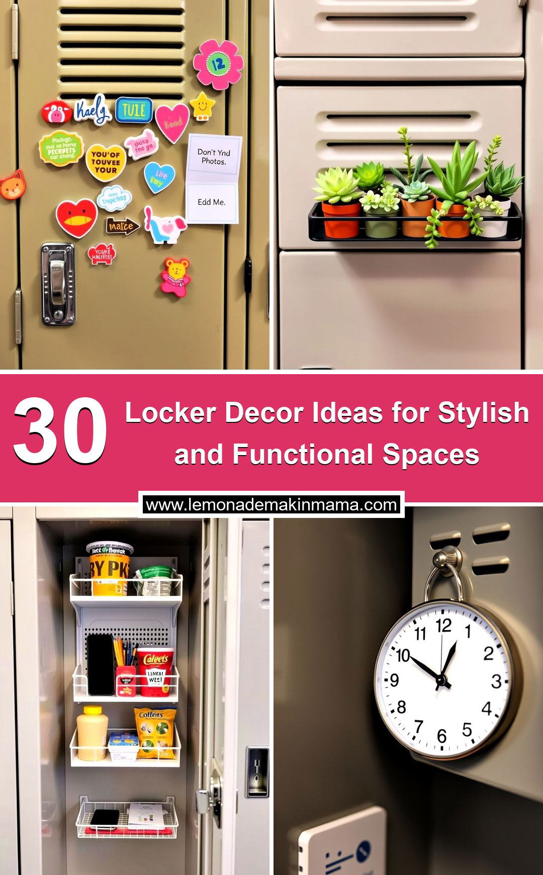 Locker Decor Ideas for Stylish and Functional Spaces