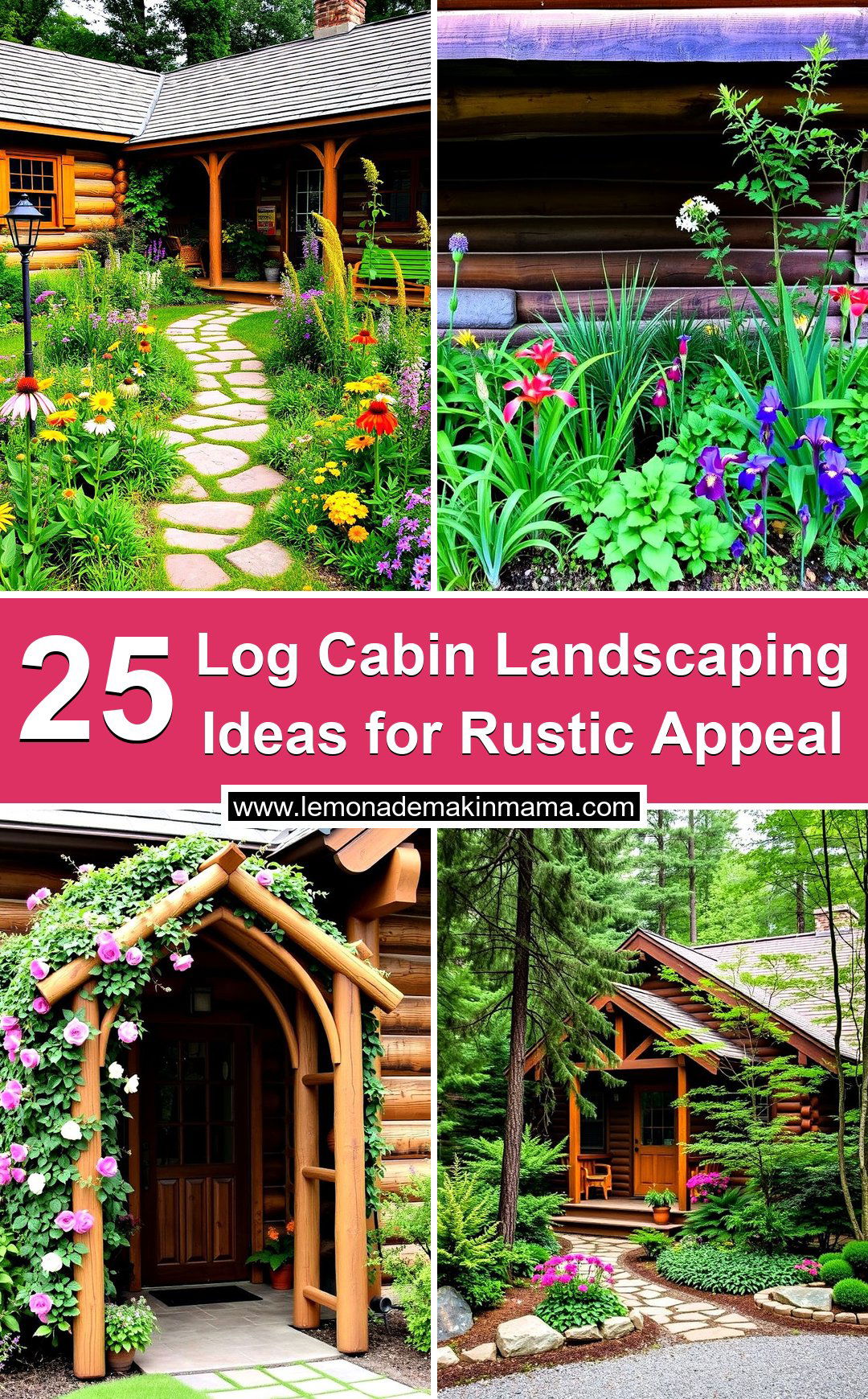 Log Cabin Landscaping Ideas for Rustic Appeal