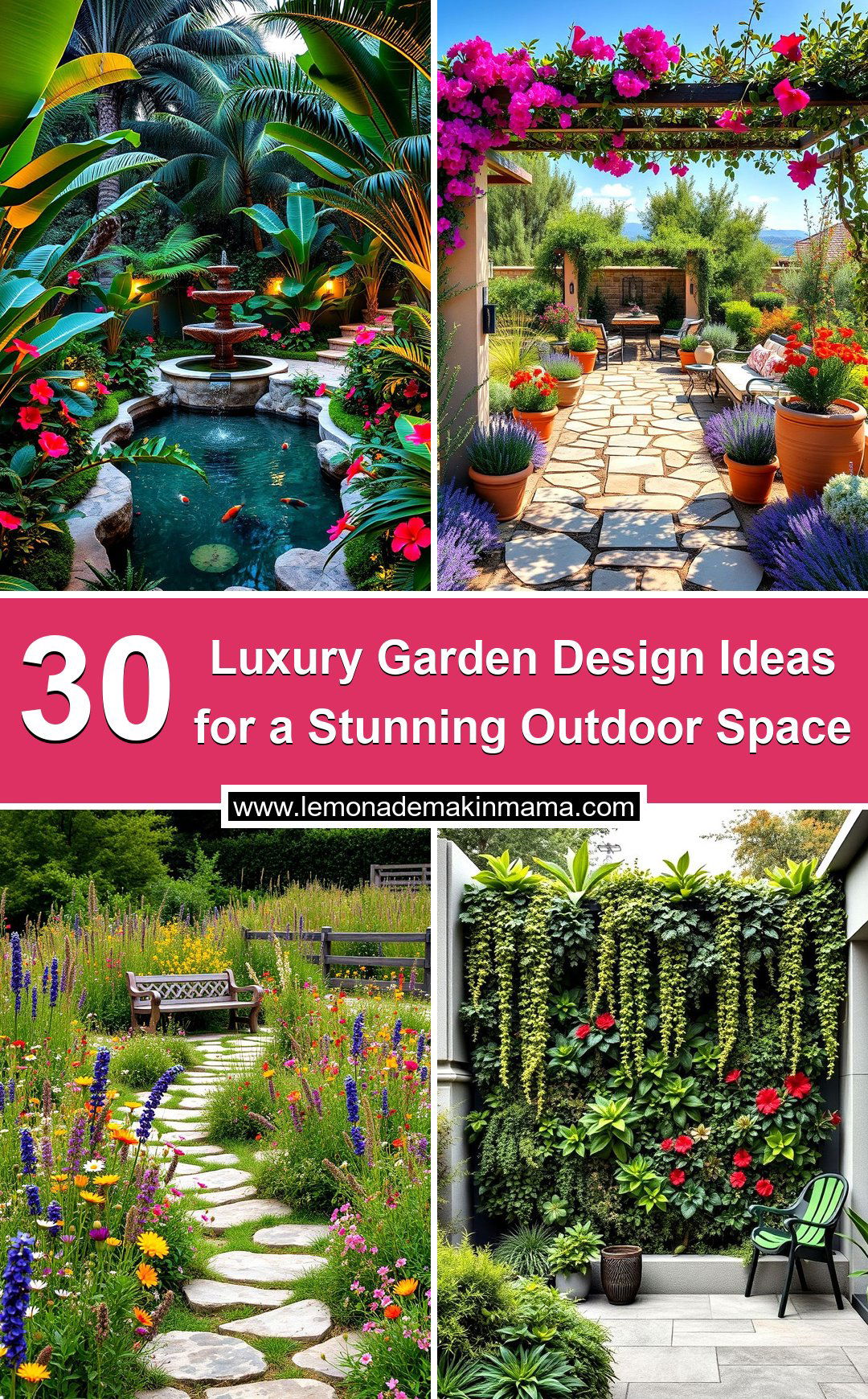 Luxury Garden Design Ideas for a Stunning Outdoor Space
