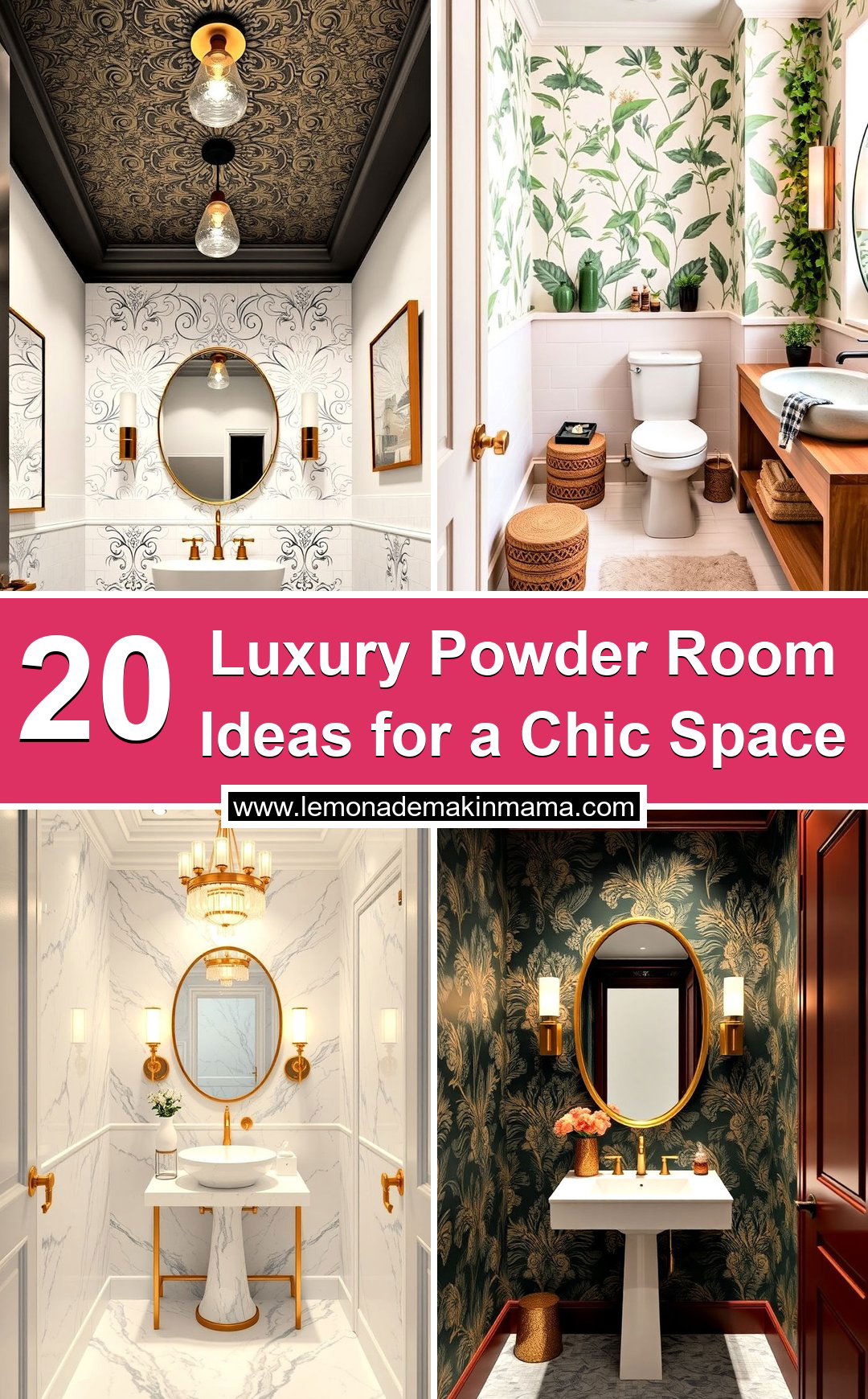 Luxury Powder Room Ideas for a Chic Space