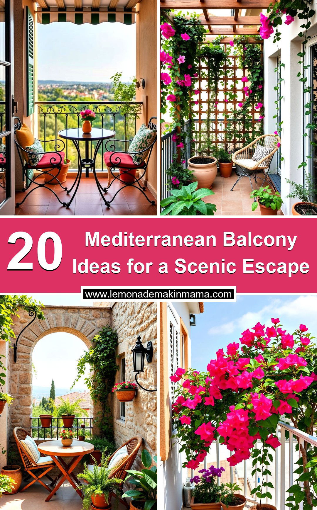Mediterranean Balcony Ideas for a Scenic Escape