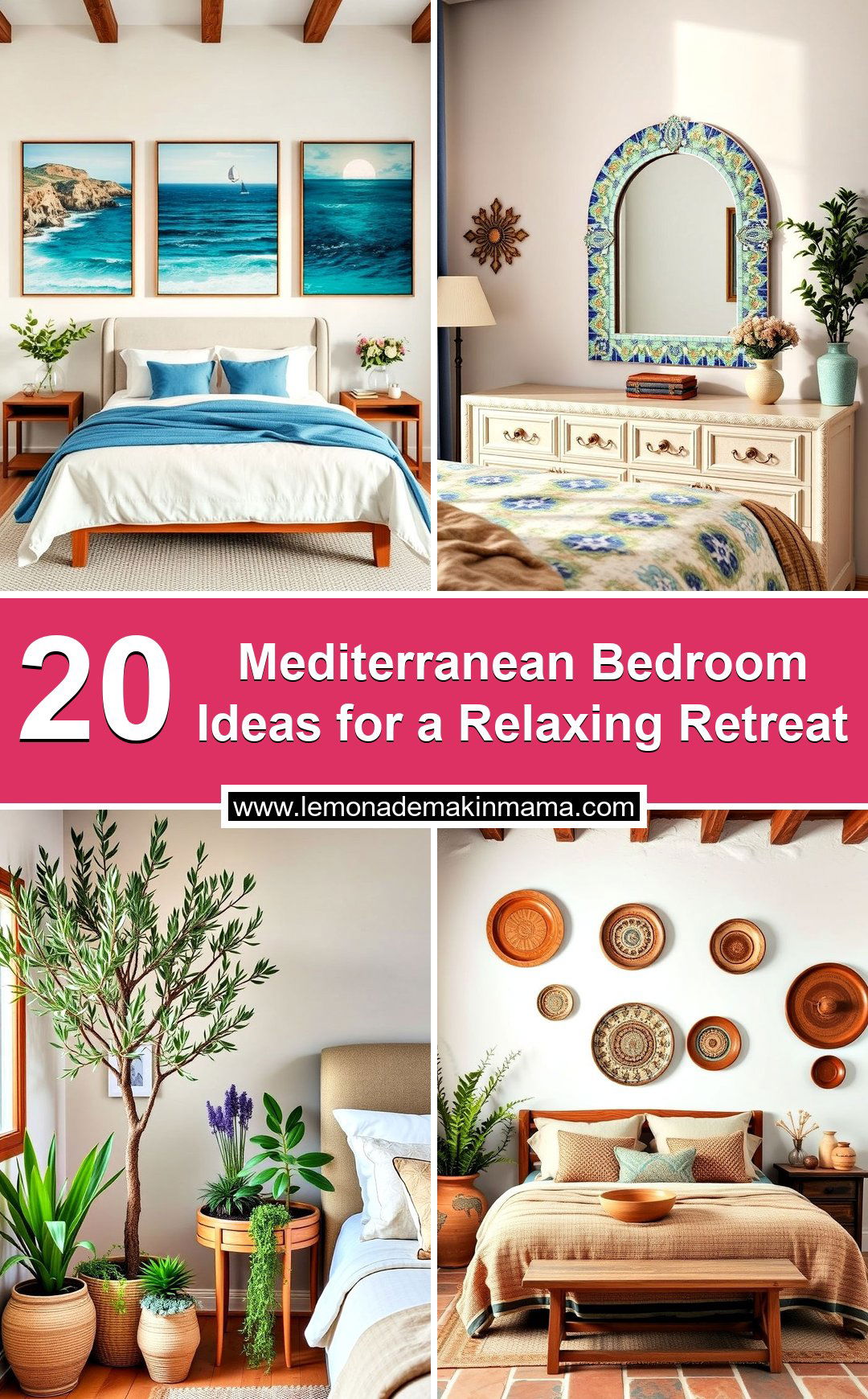 Mediterranean Bedroom Ideas for a Relaxing Retreat