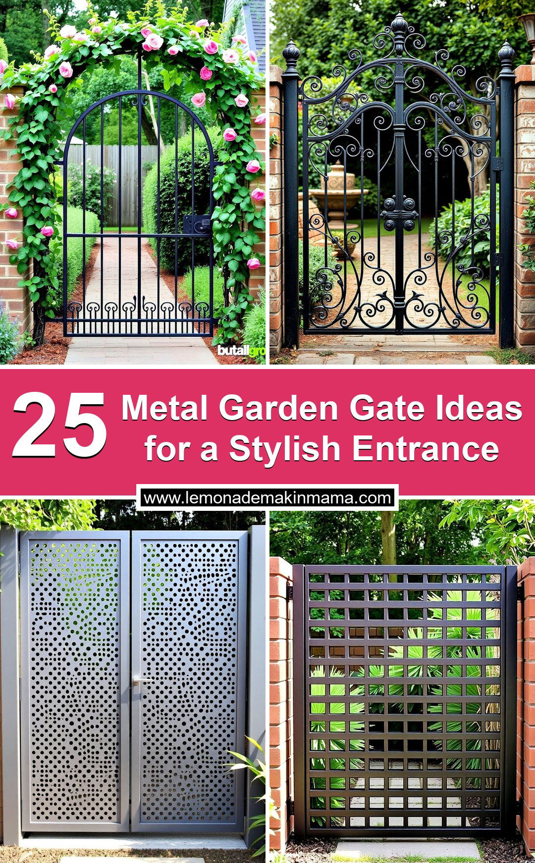 Metal Garden Gate Ideas for a Stylish Entrance