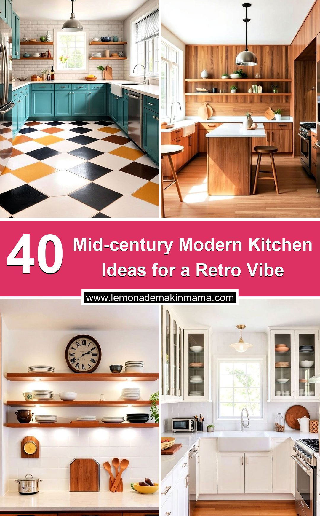 Mid-century Modern Kitchen Ideas for a Retro Vibe