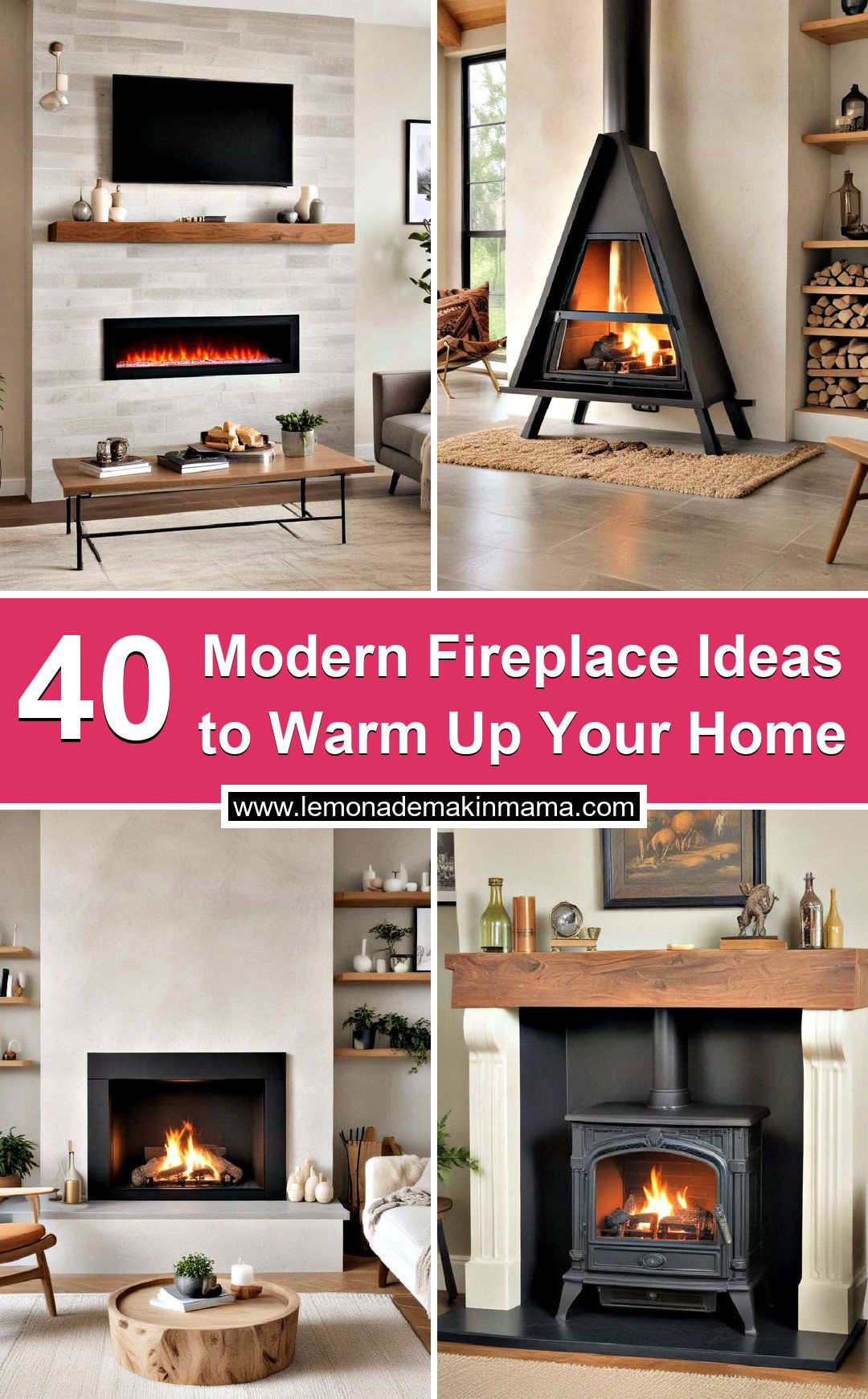 Modern Fireplace Ideas to Warm Up Your Home