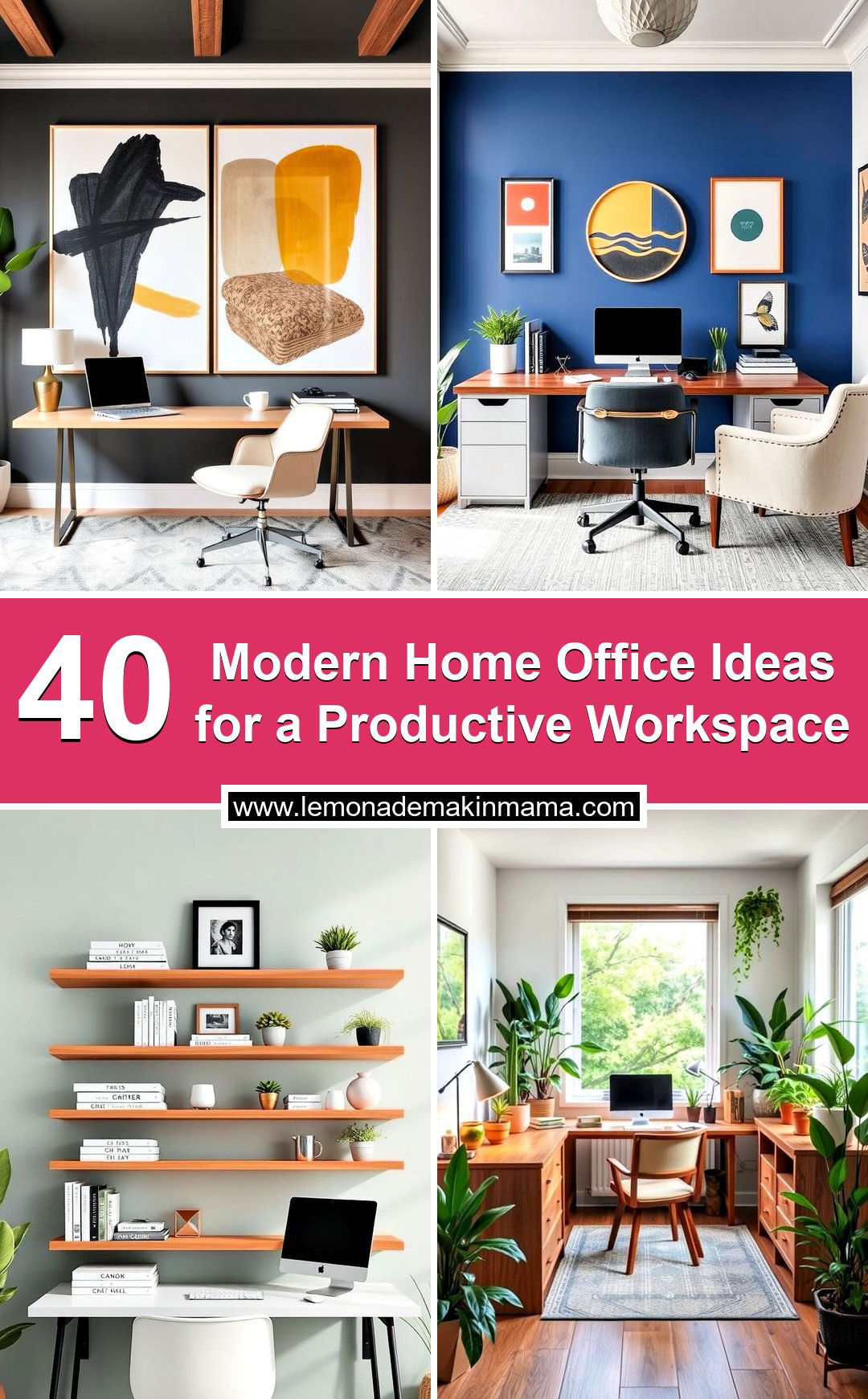 Modern Home Office Ideas for a Productive Workspace