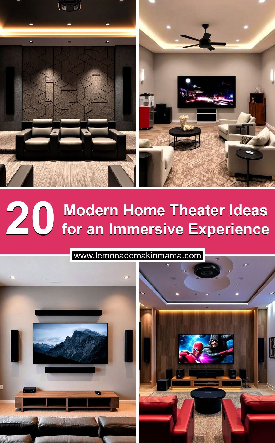 Modern Home Theater Ideas for an Immersive Experience