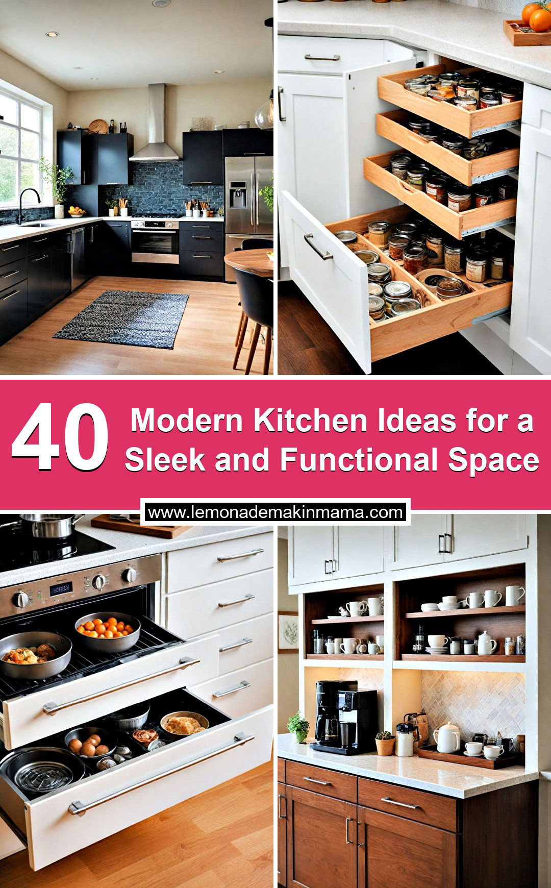 Modern Kitchen Ideas for a Sleek and Functional Space