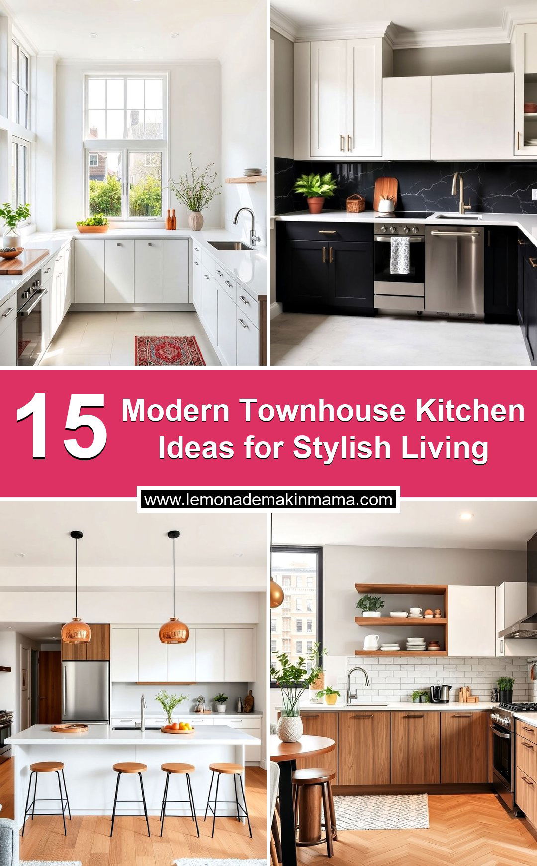 Modern Townhouse Kitchen Ideas for Stylish Living