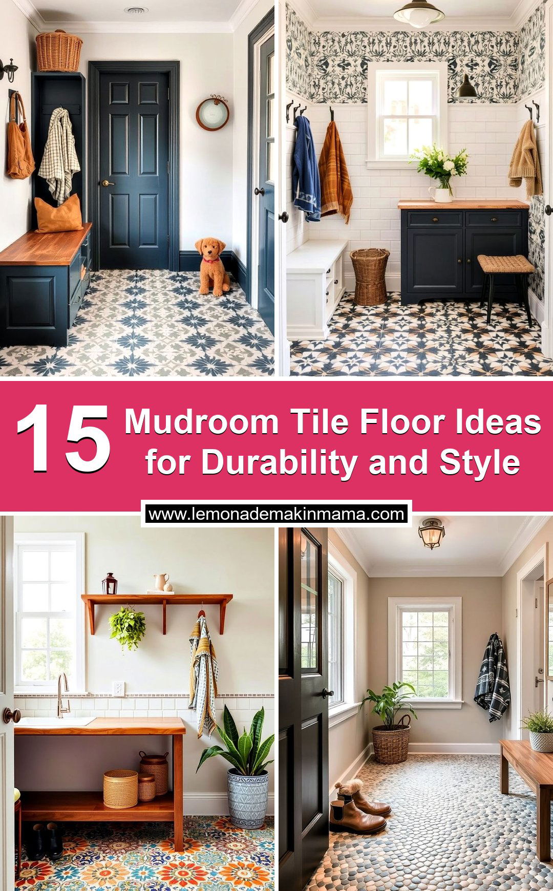 Mudroom Tile Floor Ideas for Durability and Style