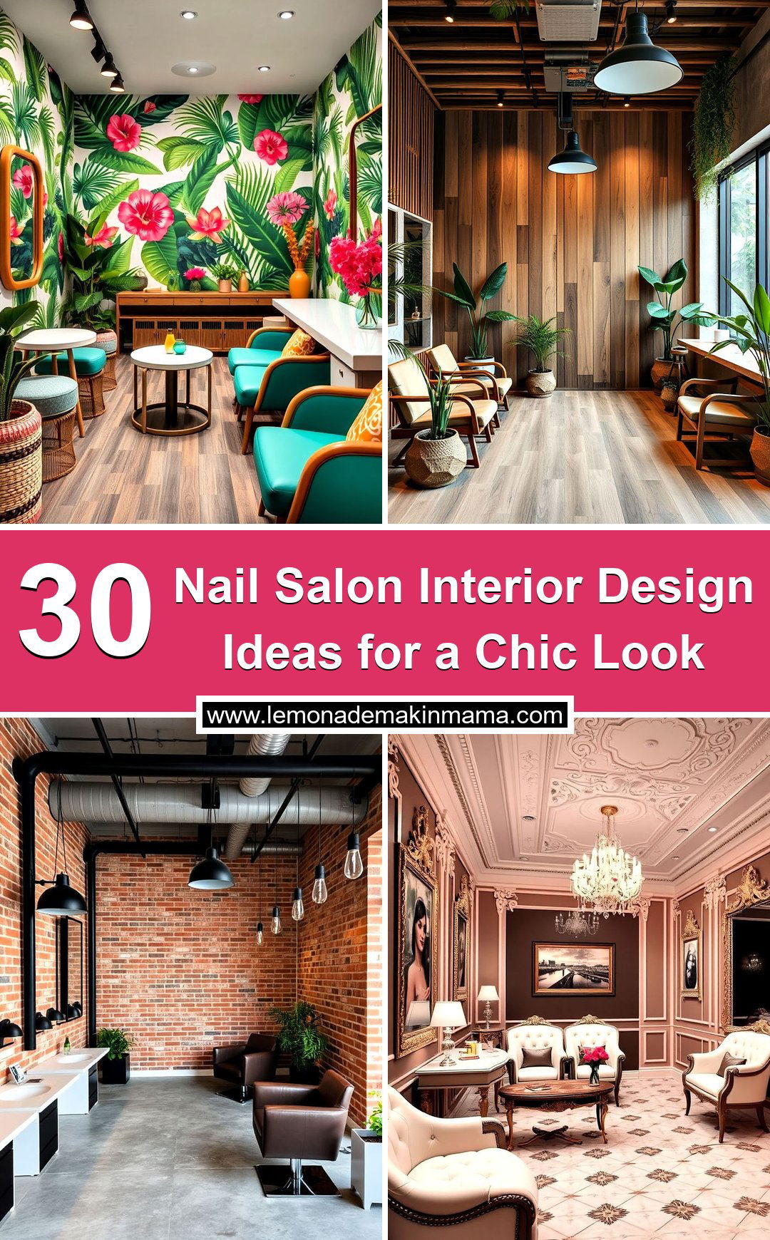 Nail Salon Interior Design Ideas for a Chic Look