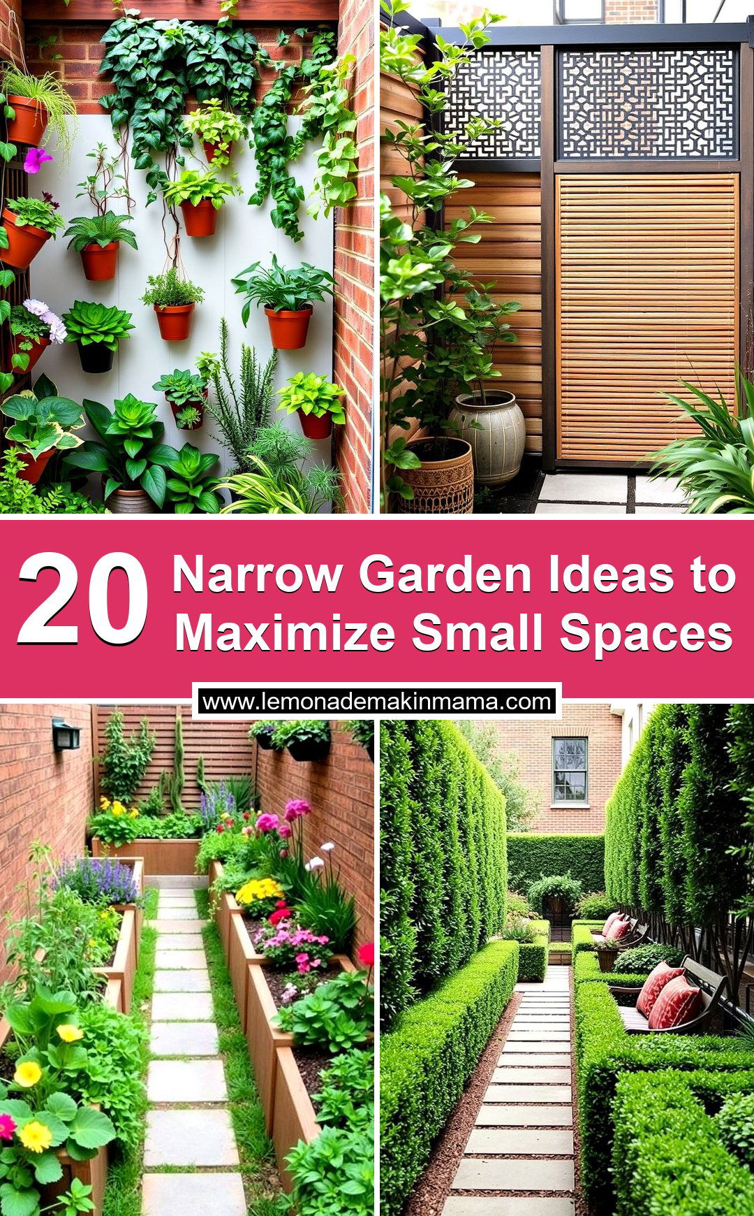 Narrow Garden Ideas to Maximize Small Spaces