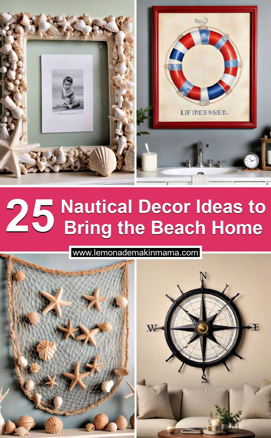 Nautical Decor Ideas to Bring the Beach Home