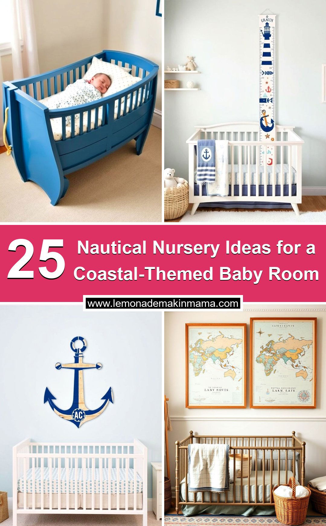 Nautical Nursery Ideas for a Coastal-Themed Baby Room