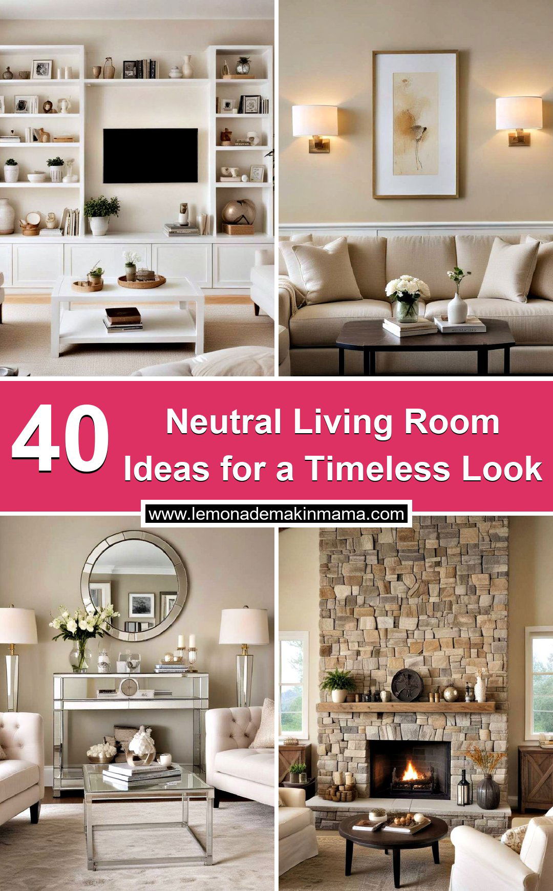 Neutral Living Room Ideas for a Timeless Look