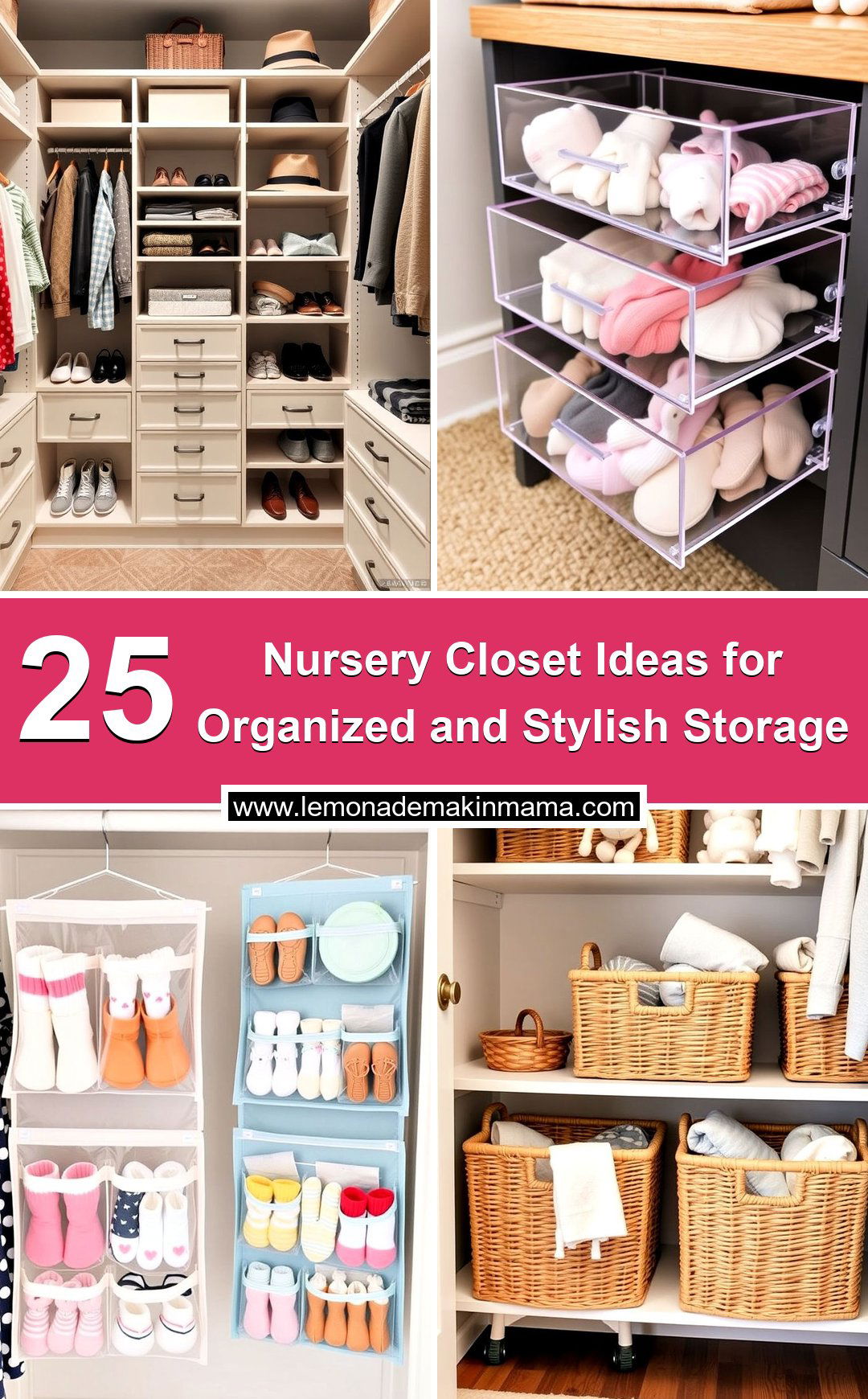 Nursery Closet Ideas for Organized and Stylish Storage