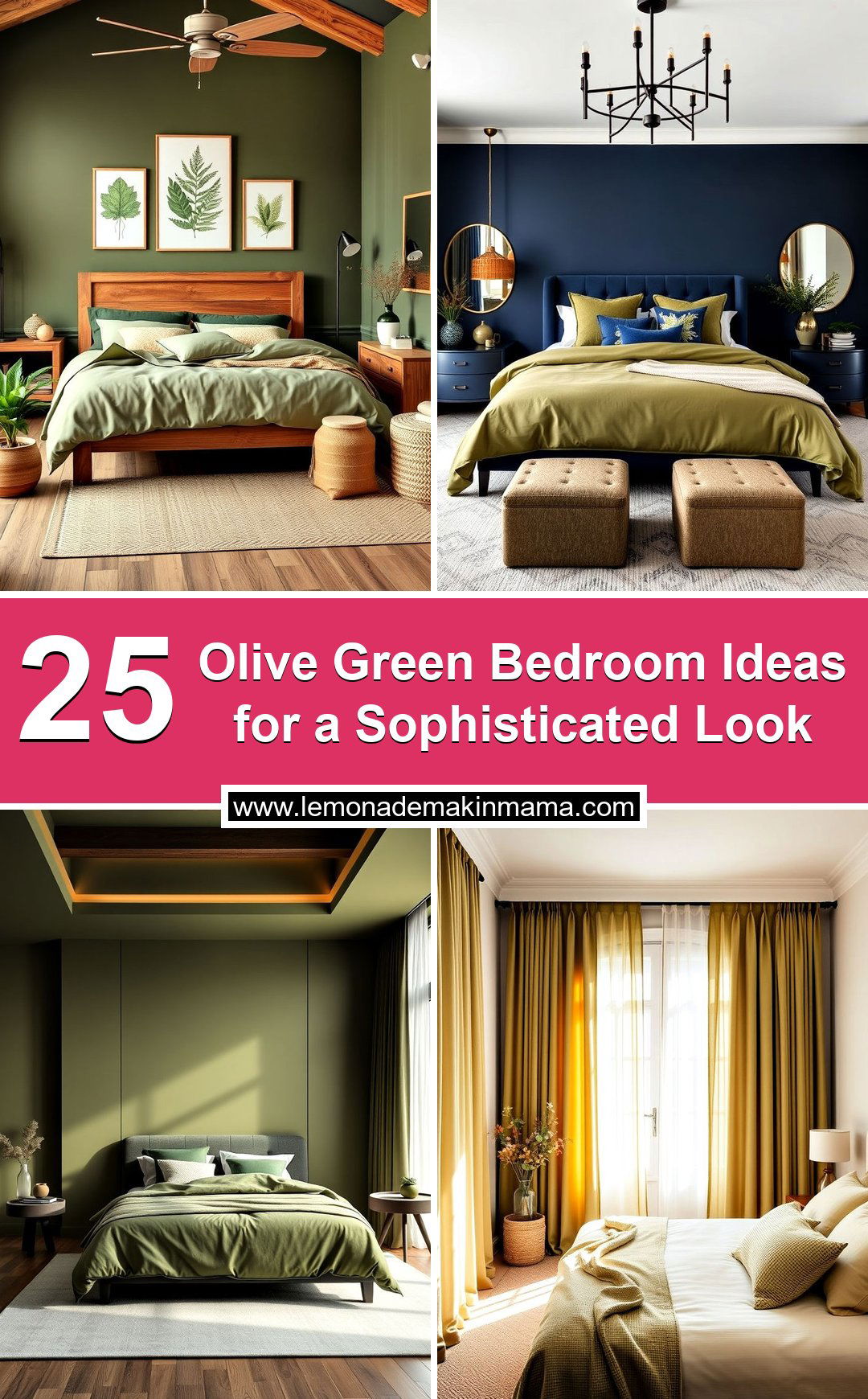 Olive Green Bedroom Ideas for a Sophisticated Look
