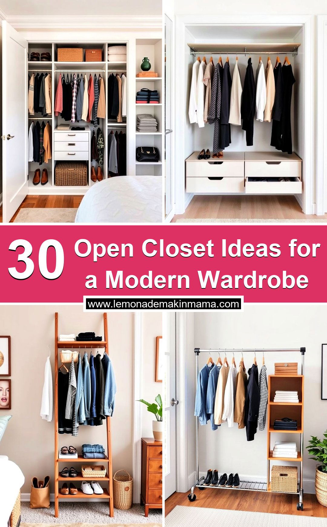 Open Closet Ideas for a Modern Wardrobe