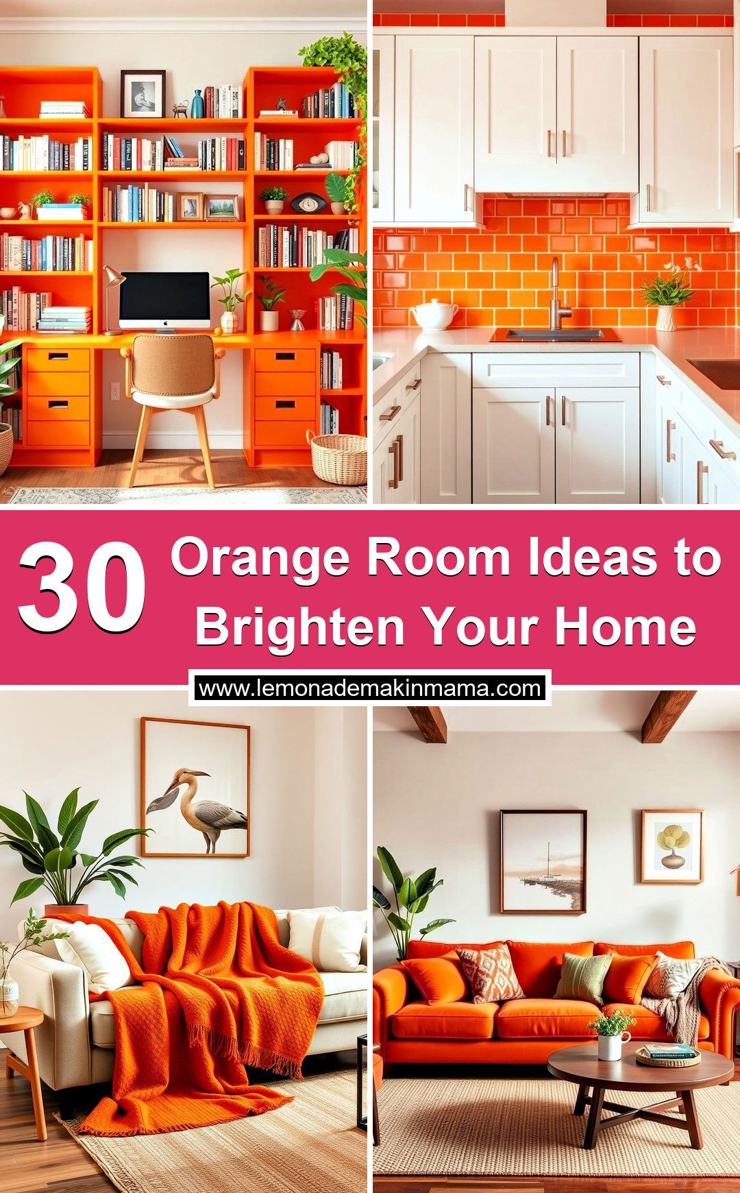 Orange Room Ideas to Brighten Your Home