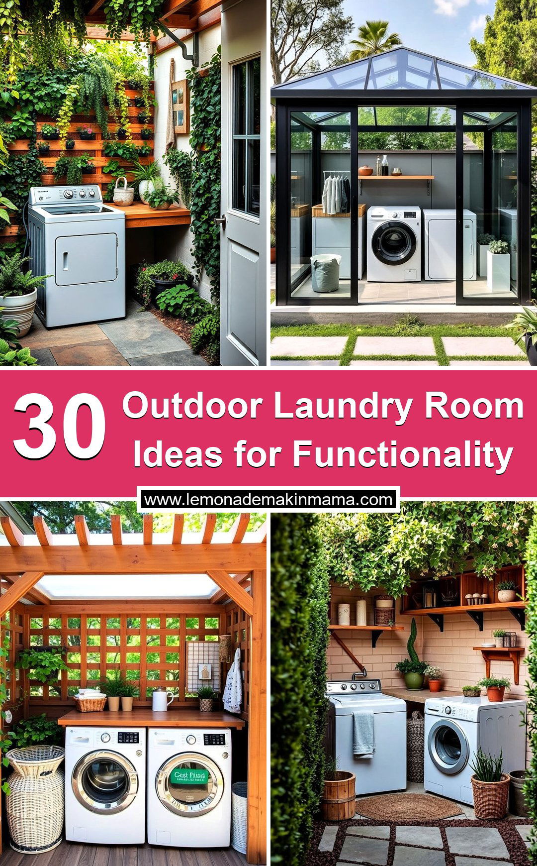 Outdoor Laundry Room Ideas for Functionality