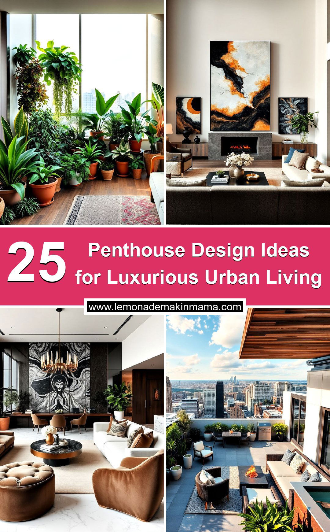 Penthouse Design Ideas for Luxurious Urban Living