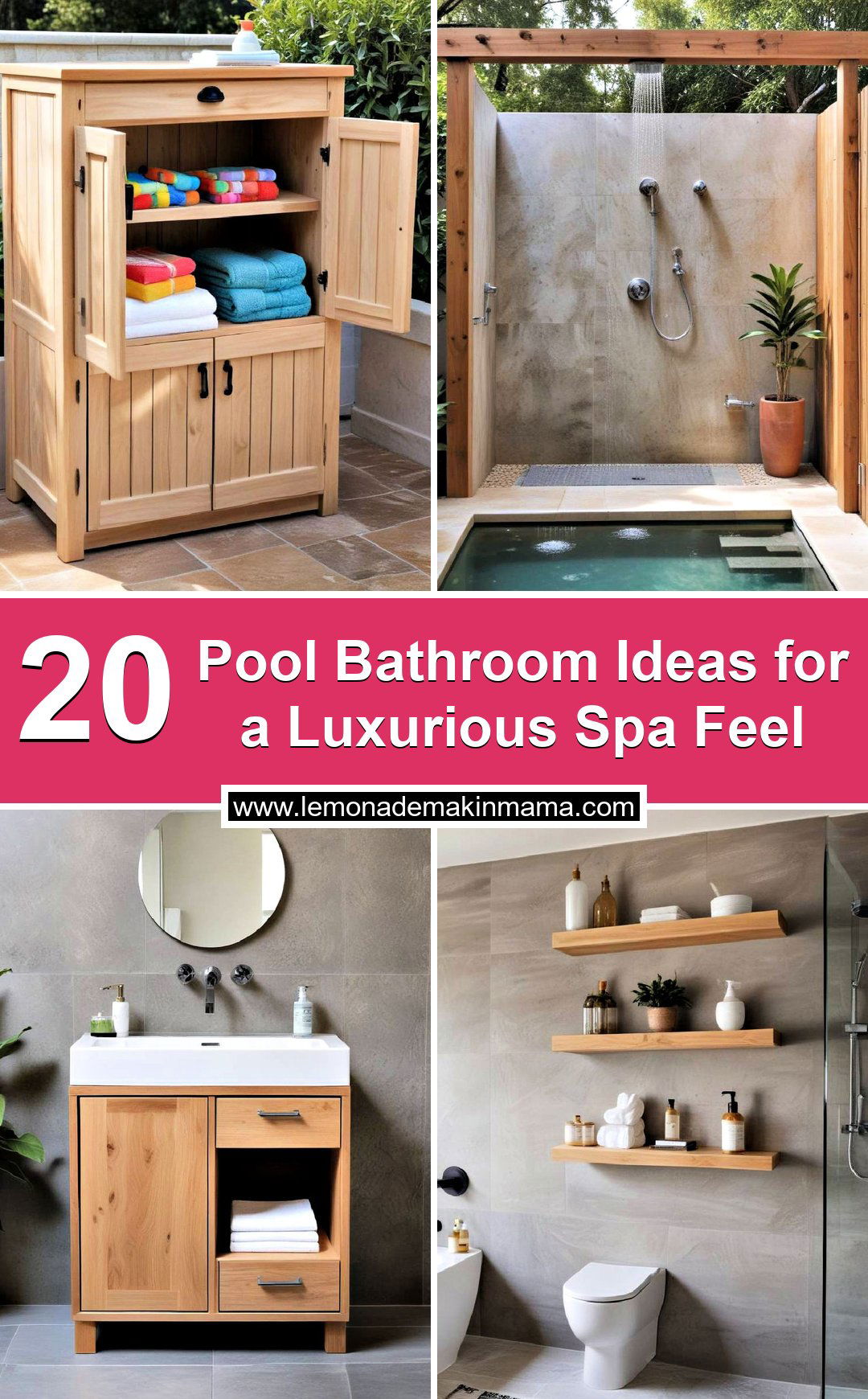 Pool Bathroom Ideas for a Luxurious Spa Feel