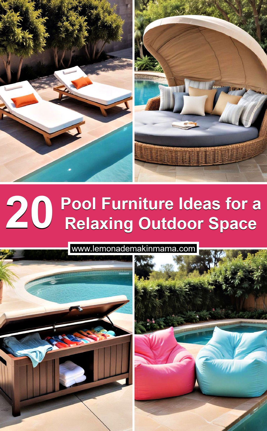 Pool Furniture Ideas for a Relaxing Outdoor Space