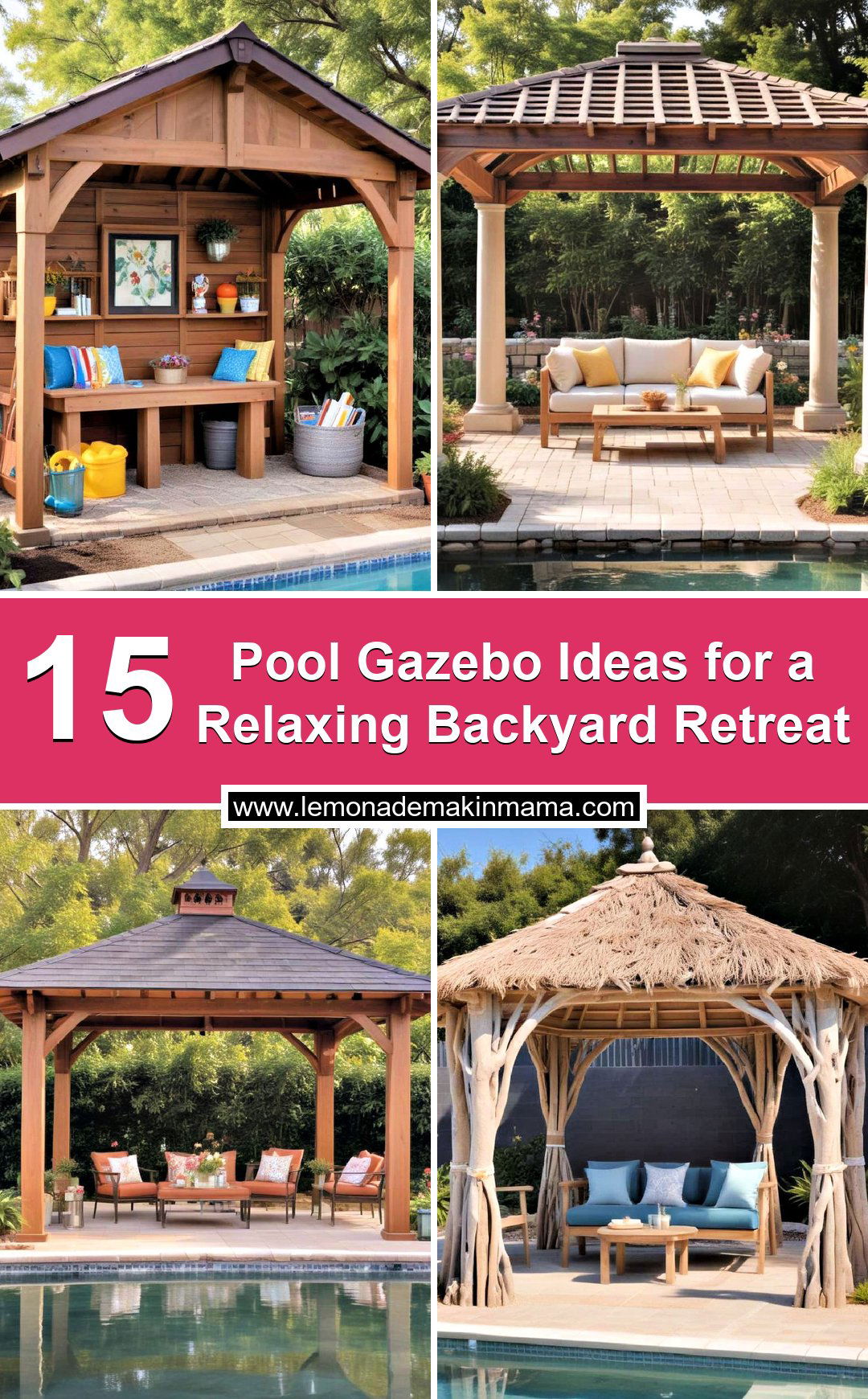 Pool Gazebo Ideas for a Relaxing Backyard Retreat