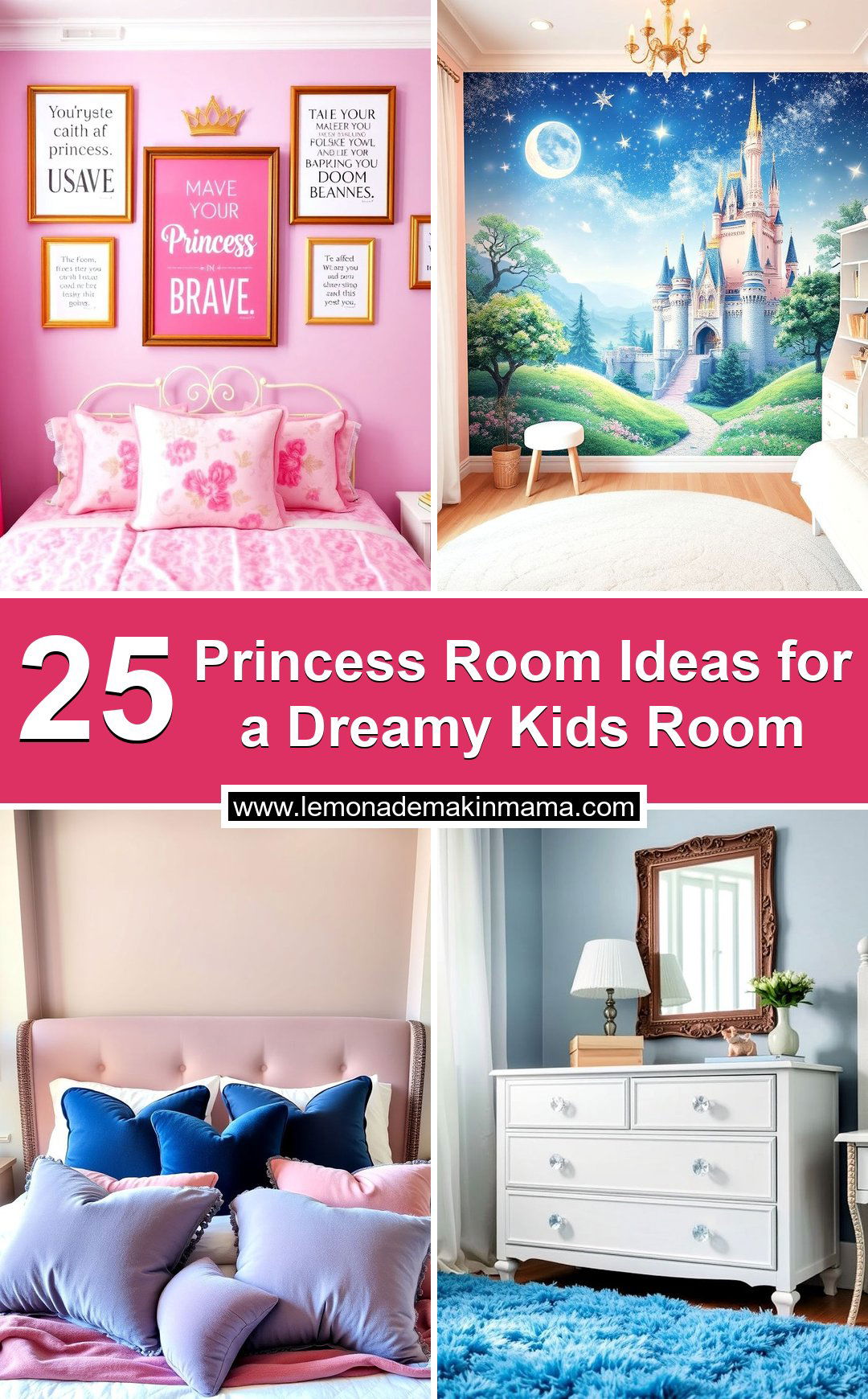 Princess Room Ideas for a Dreamy Kids Room