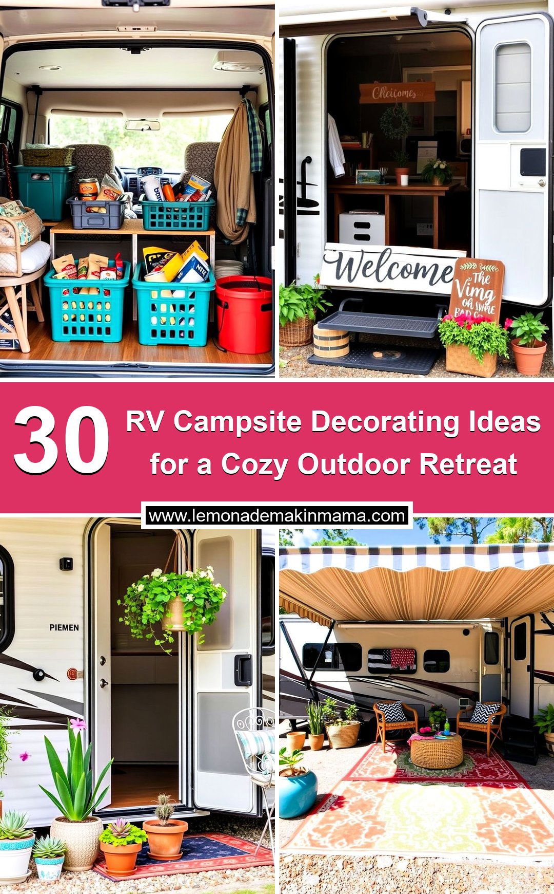 RV Campsite Decorating Ideas for a Cozy Outdoor Retreat