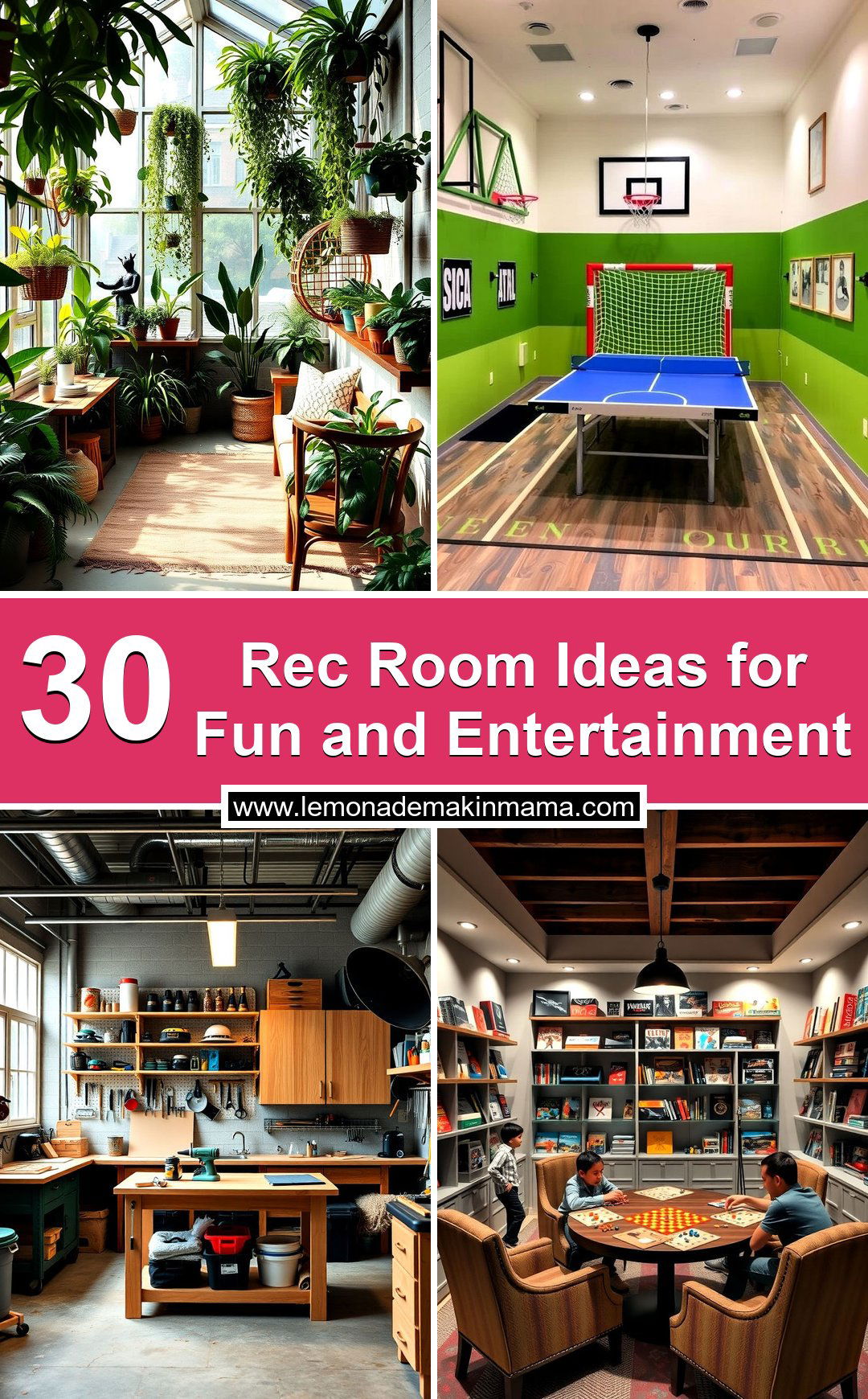 Rec Room Ideas for Fun and Entertainment