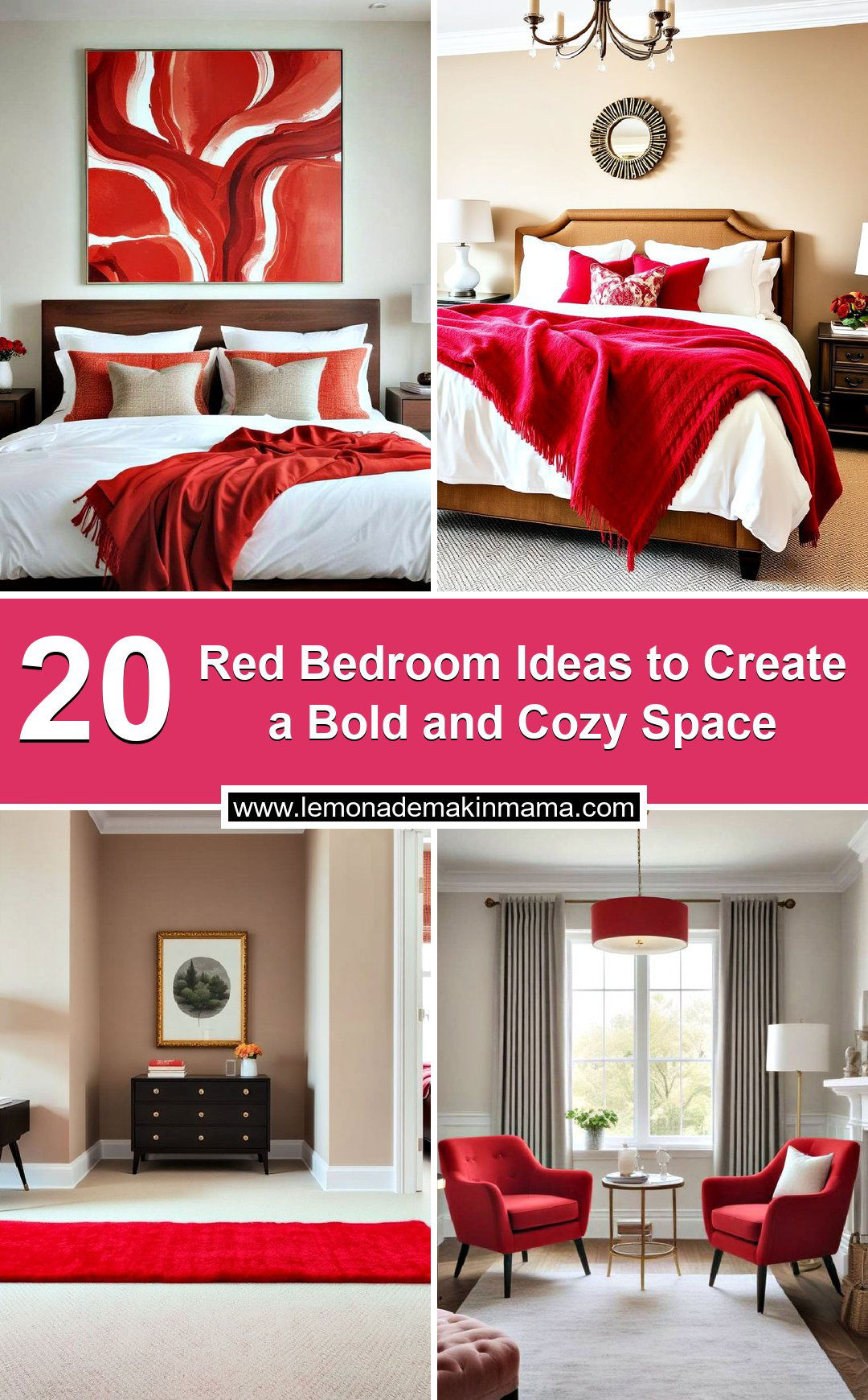 Red Bedroom Ideas to Create a Bold and Cozy Space