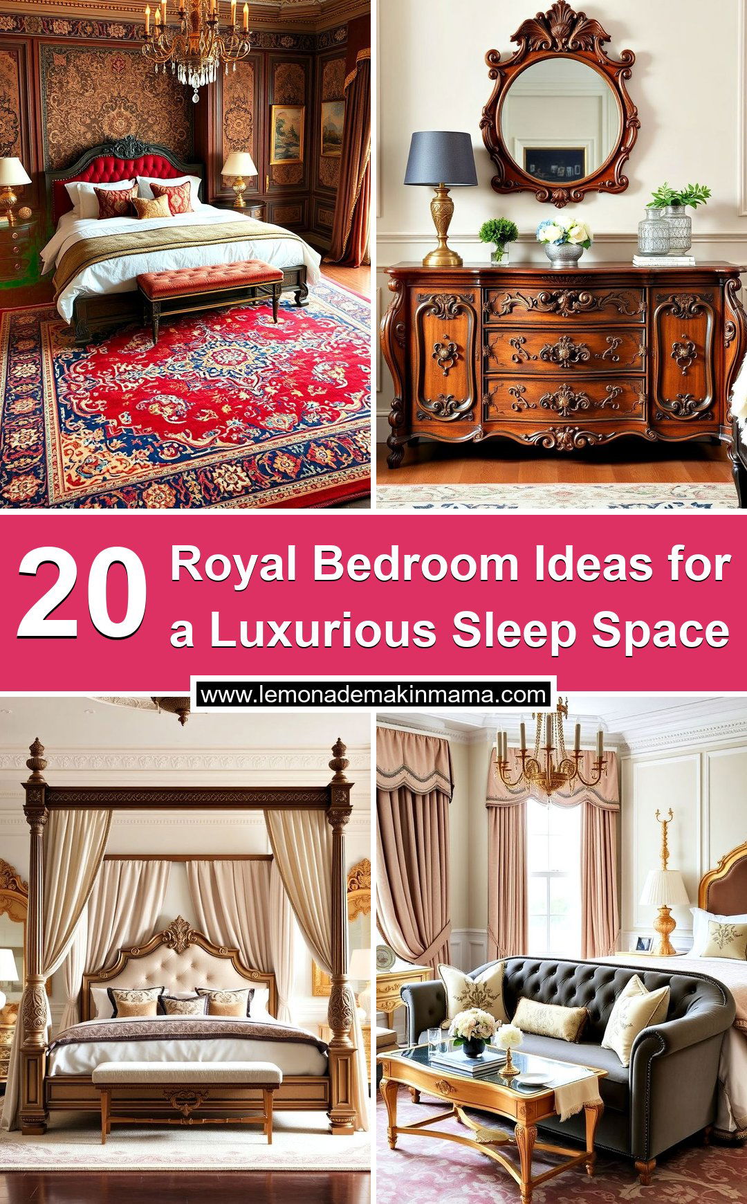 Royal Bedroom Ideas for a Luxurious Sleep Space