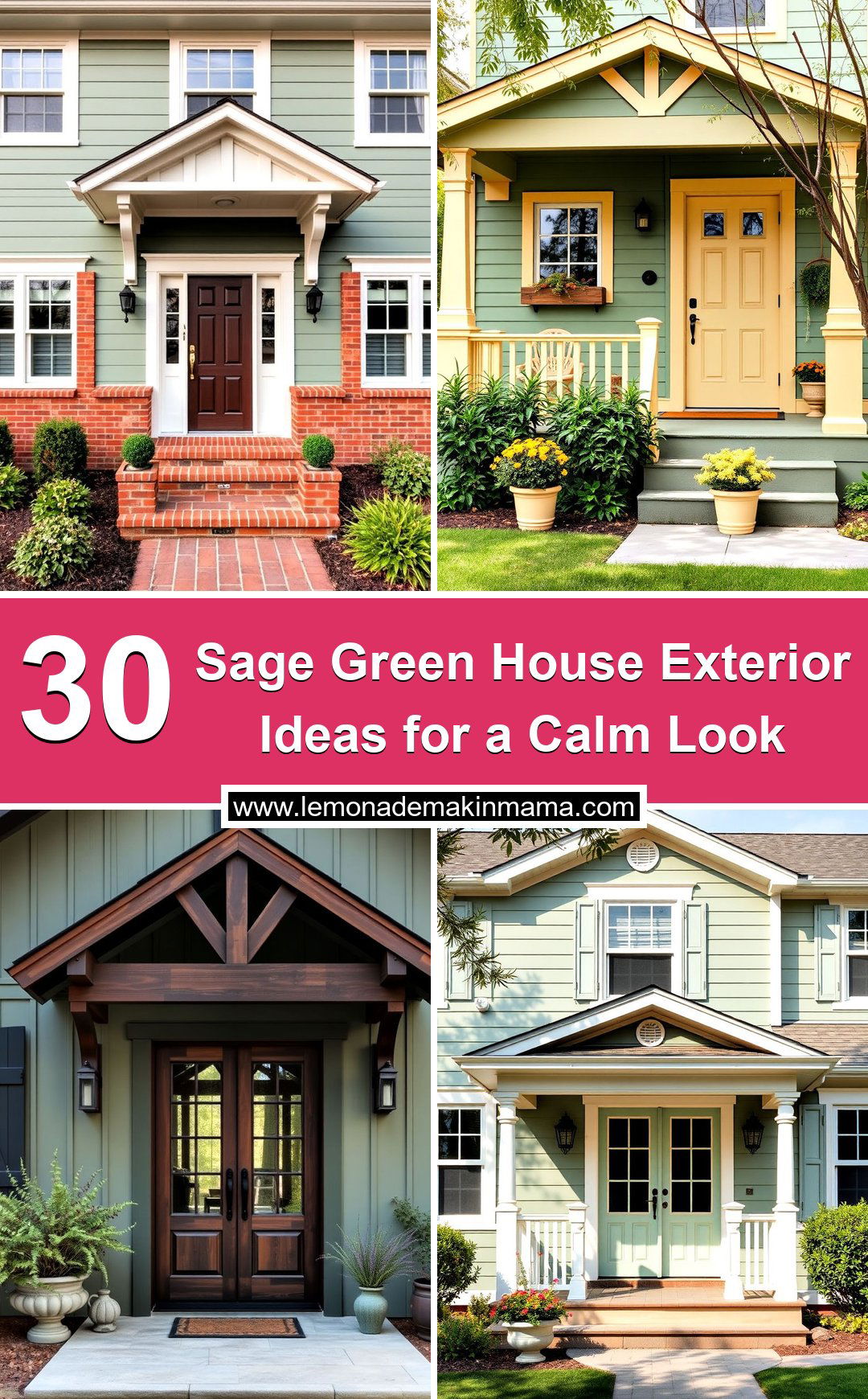 Sage Green House Exterior Ideas for a Calm Look