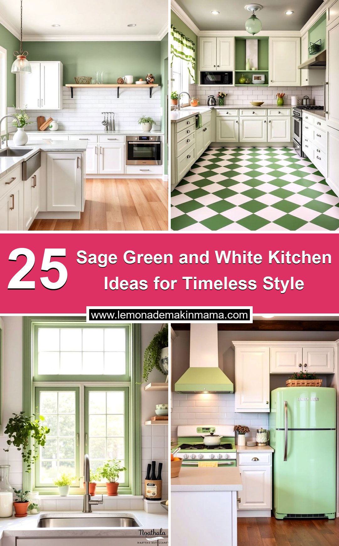 Sage Green and White Kitchen Ideas for Timeless Style