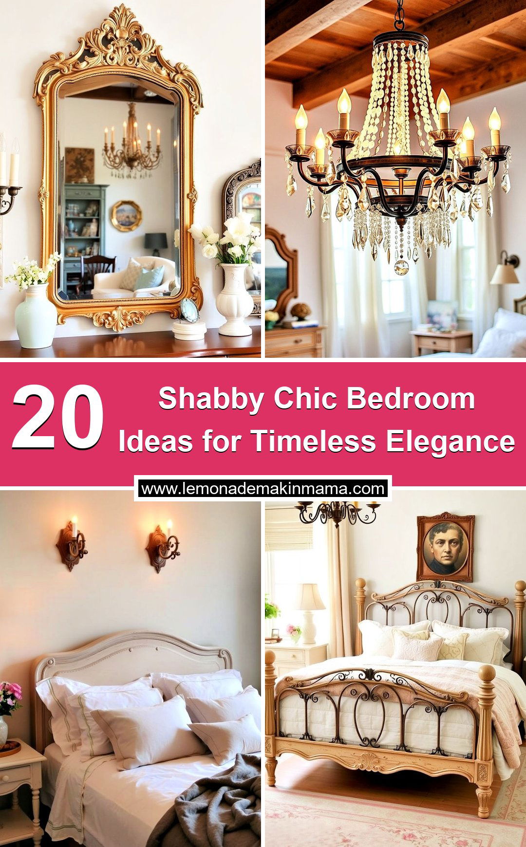 Shabby Chic Bedroom Ideas for Timeless Elegance