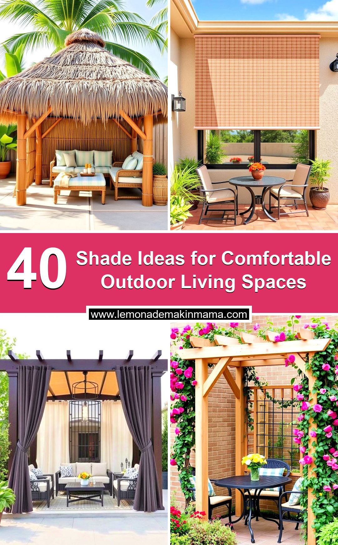 Shade Ideas for Comfortable Outdoor Living Spaces