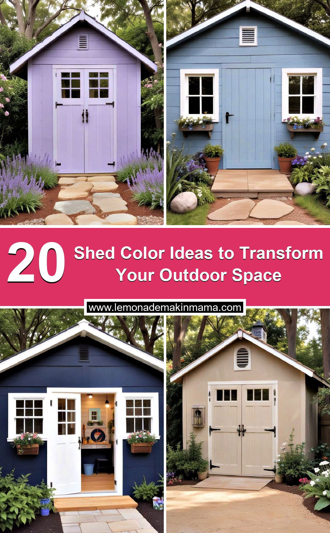 Shed Color Ideas to Transform Your Outdoor Space
