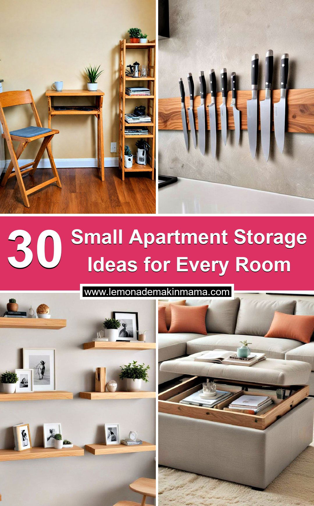 Small Apartment Storage Ideas for Every Room