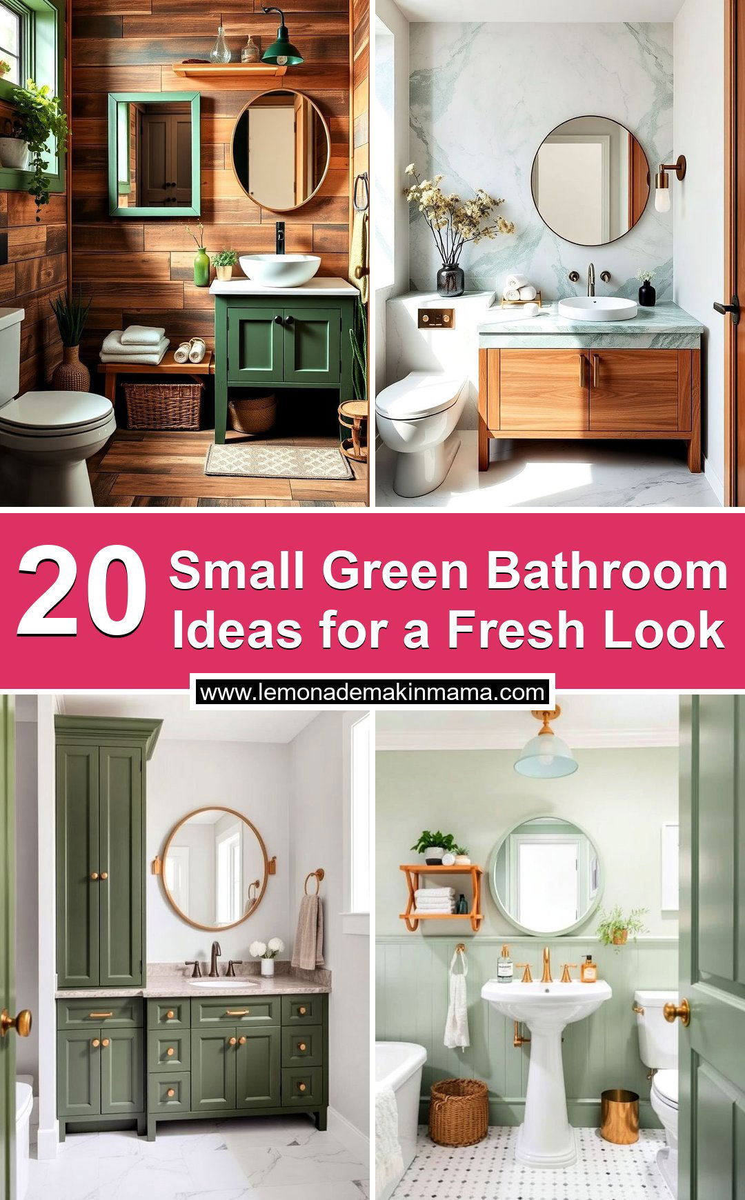 Small Green Bathroom Ideas for a Fresh Look