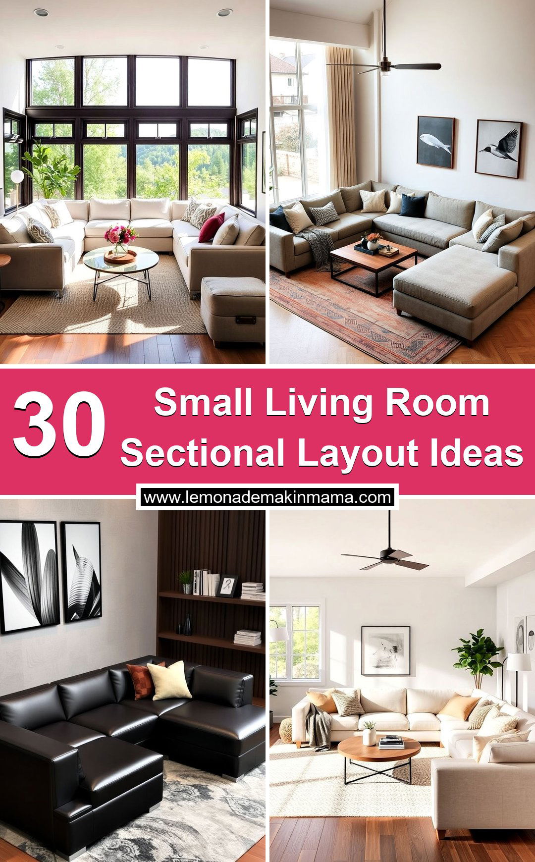 Small Living Room Sectional Layout Ideas