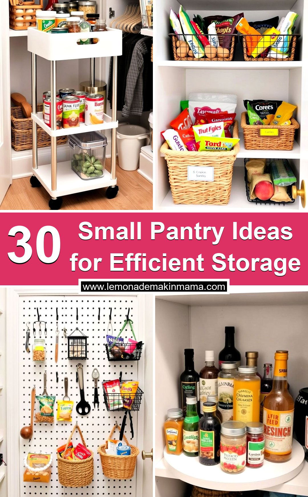 Small Pantry Ideas for Efficient Storage