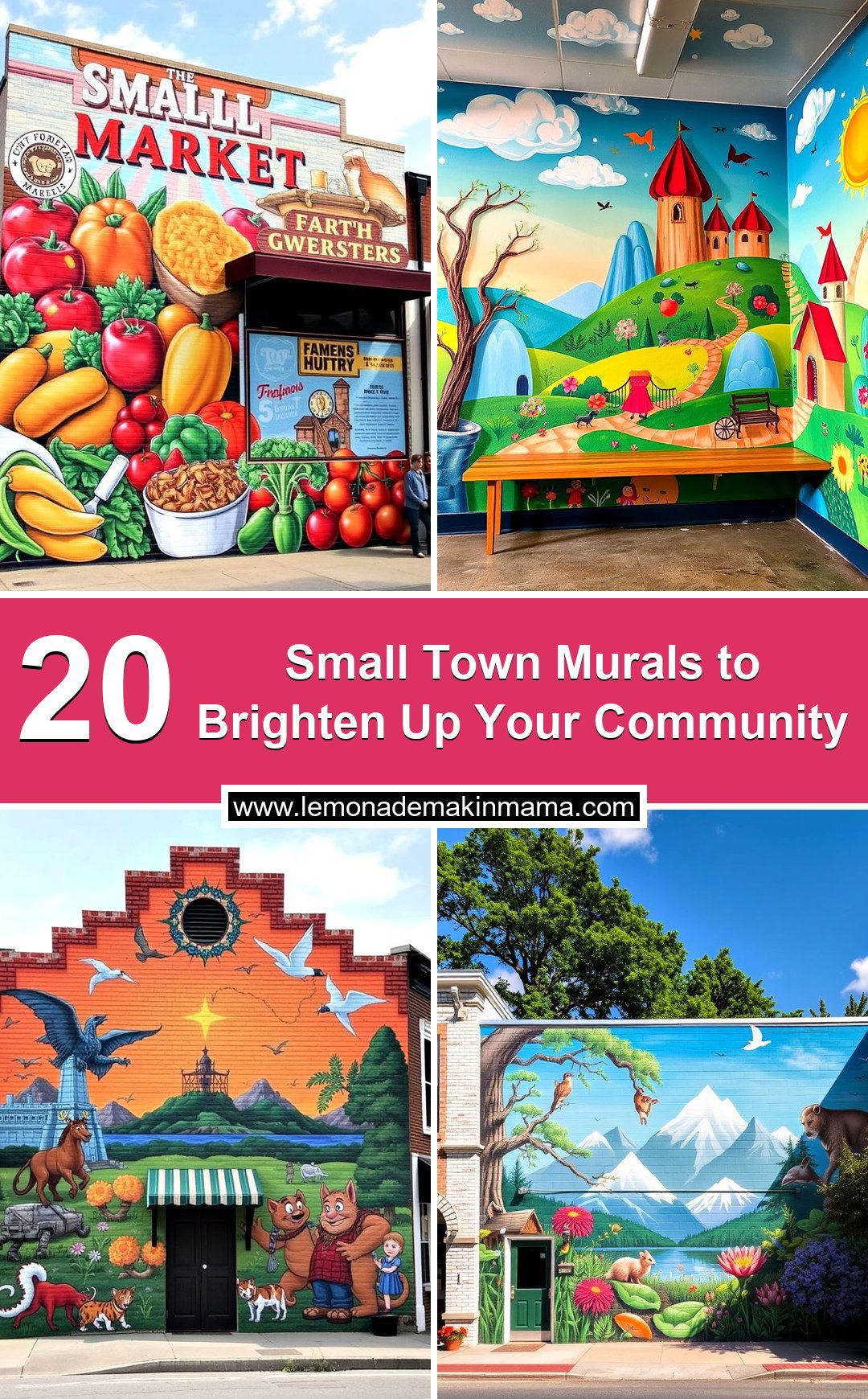 Small Town Murals to Brighten Up Your Community