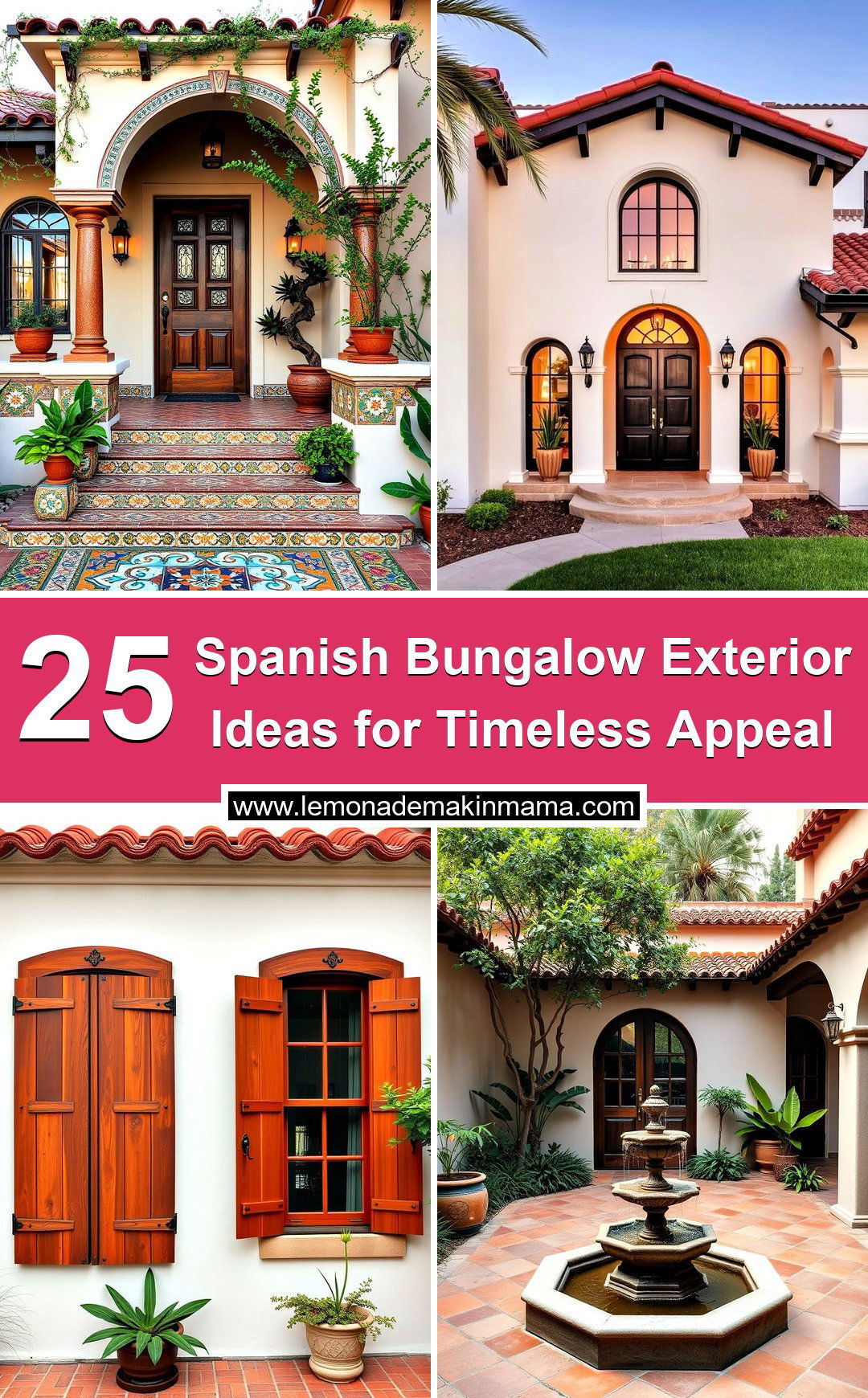 Spanish Bungalow Exterior Ideas for Timeless Appeal