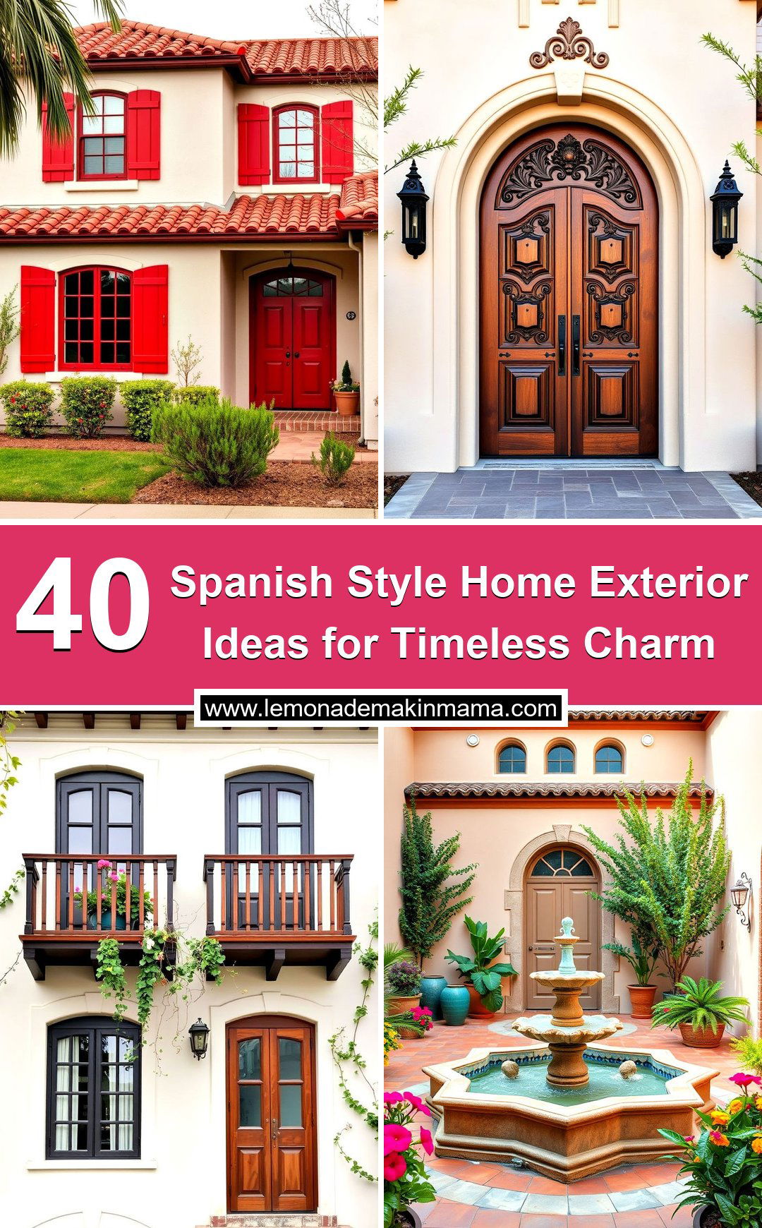 Spanish Style Home Exterior Ideas for Timeless Charm