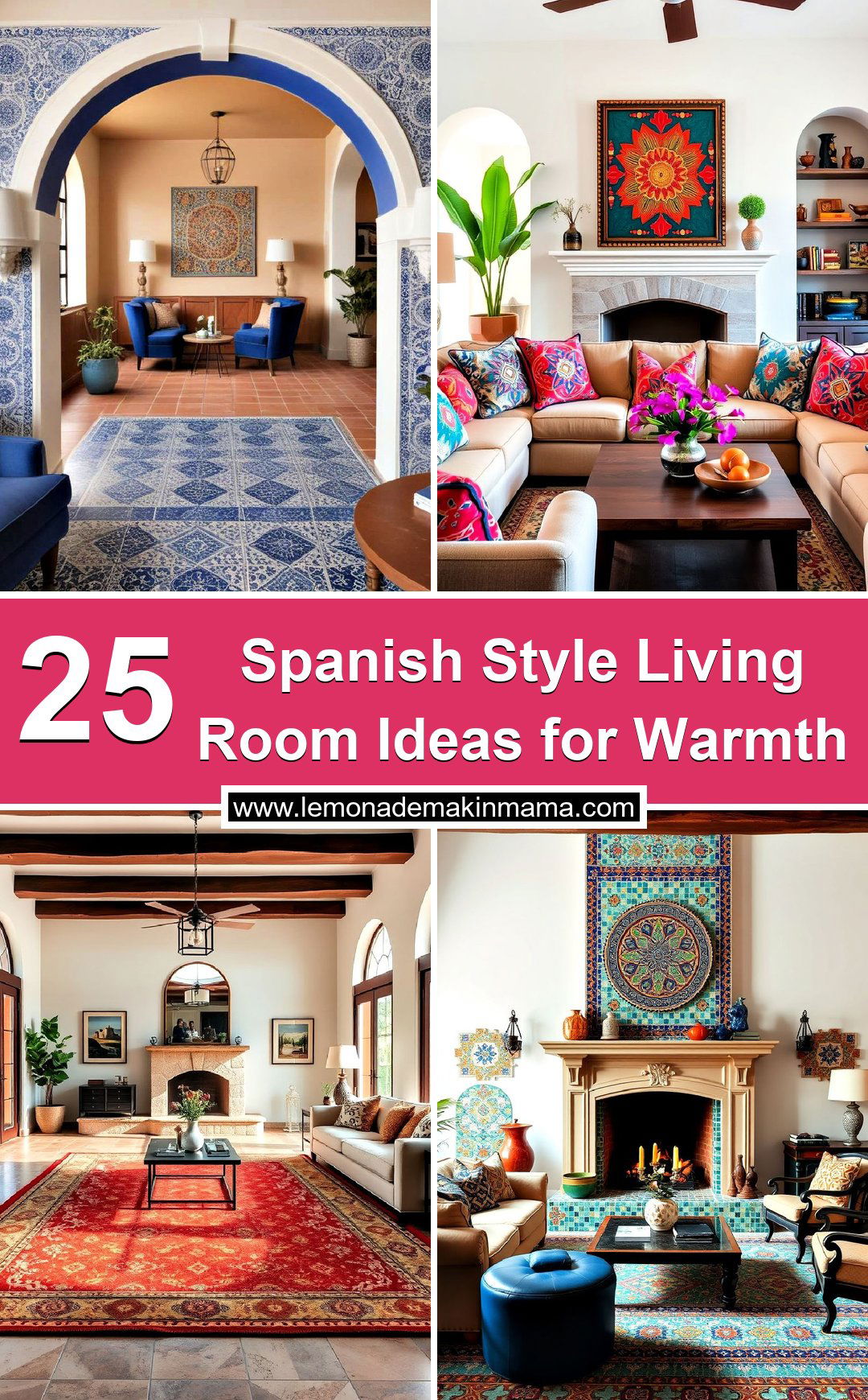 Spanish Style Living Room Ideas for Warmth