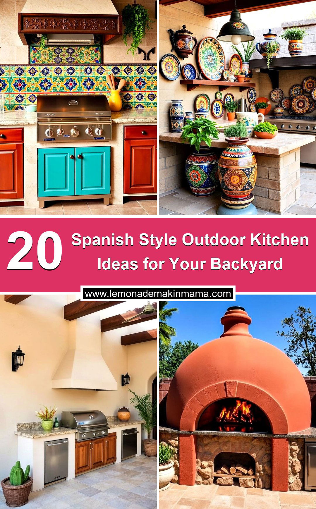 Spanish Style Outdoor Kitchen Ideas for Your Backyard