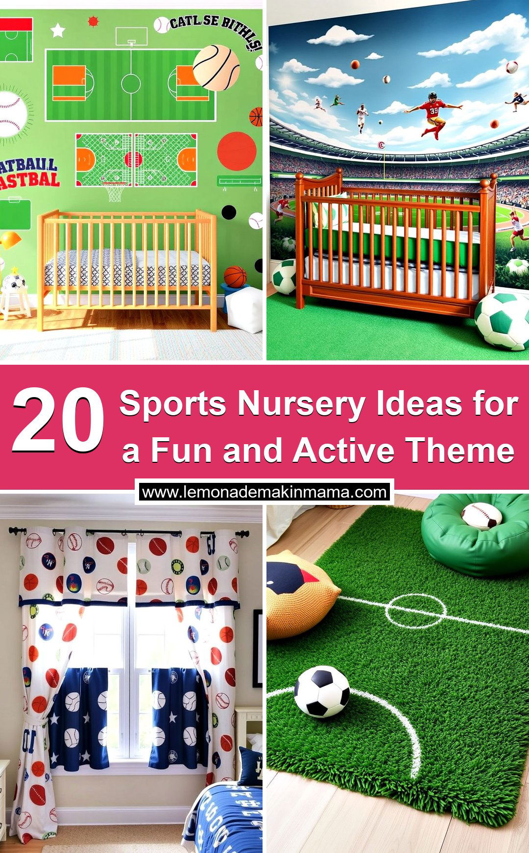 Sports Nursery Ideas for a Fun and Active Theme