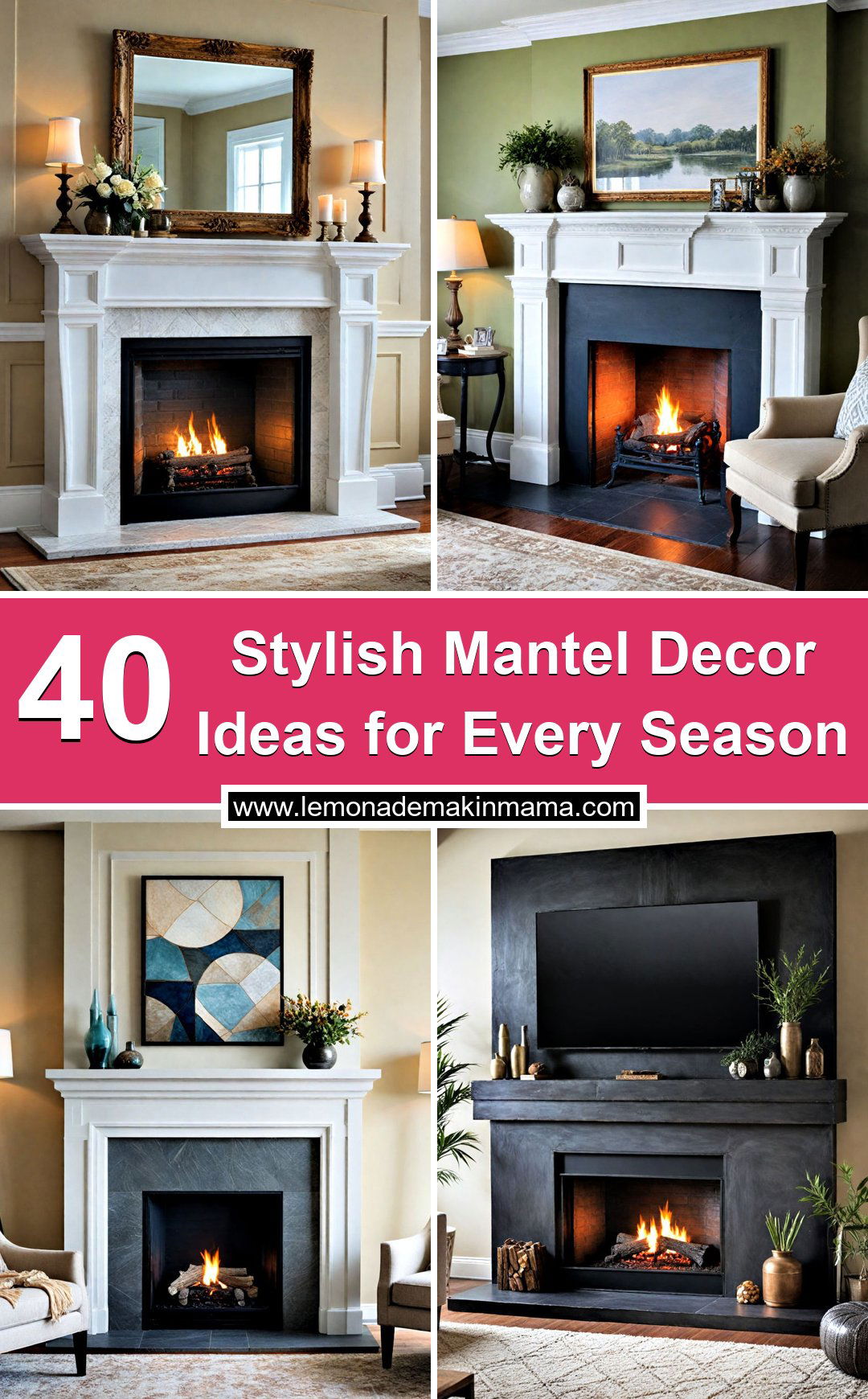 Stylish Mantel Decor Ideas for Every Season