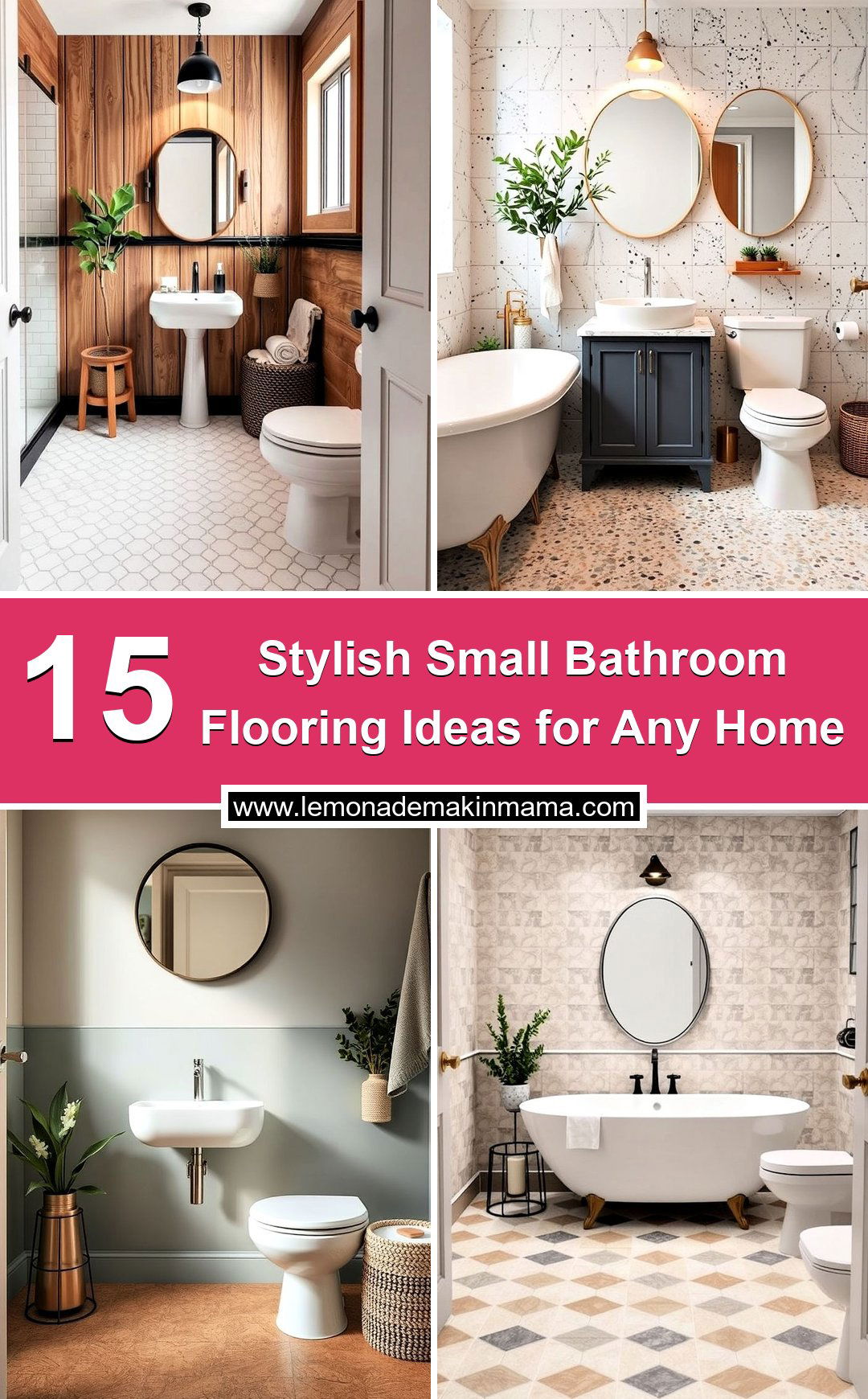 Stylish Small Bathroom Flooring Ideas for Any Home